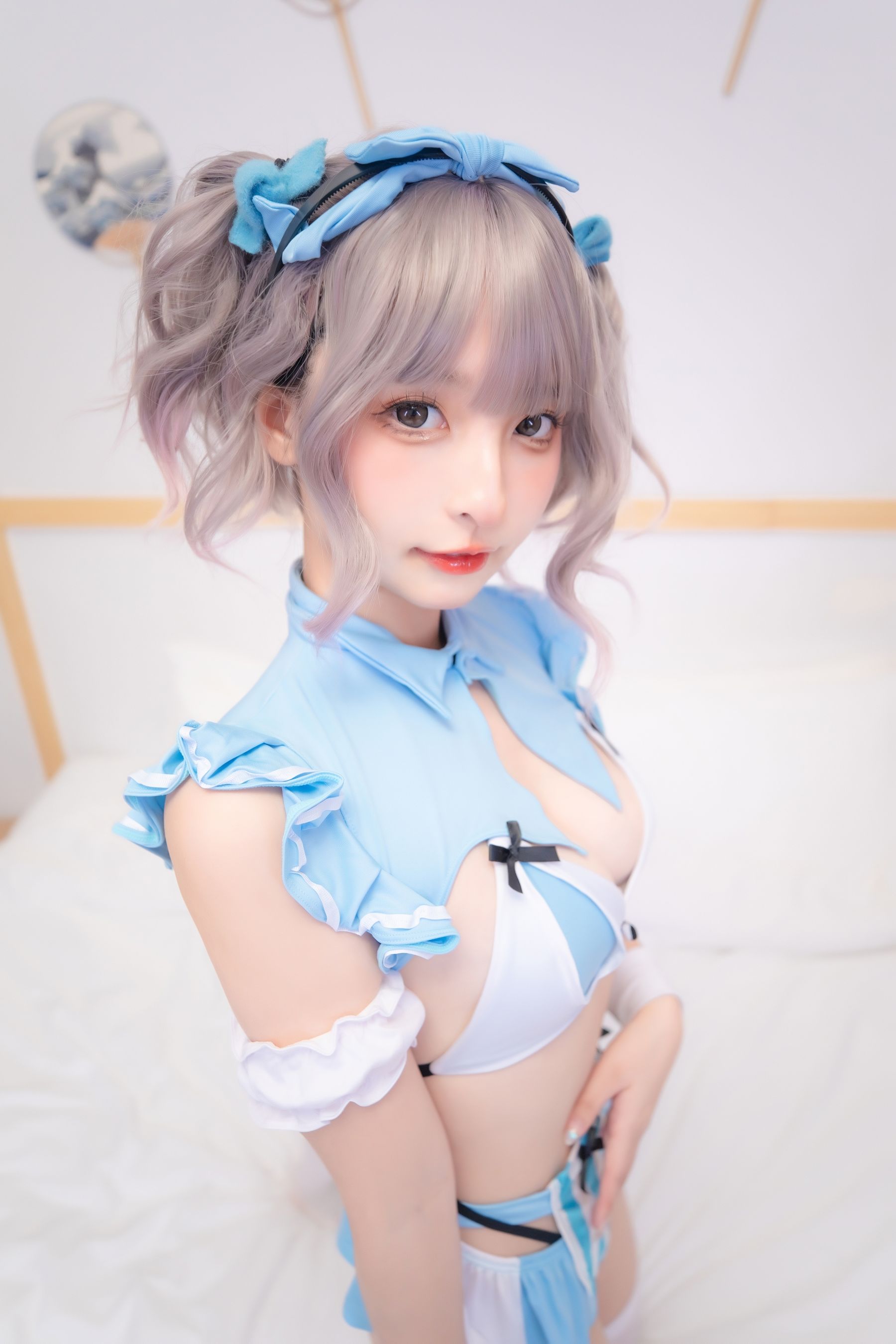 神楽坂真冬 蓝调女仆-图42