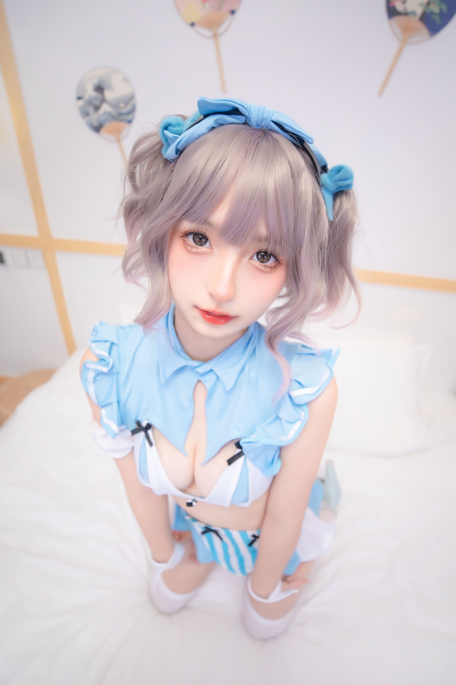 神楽坂真冬 蓝调女仆-图44