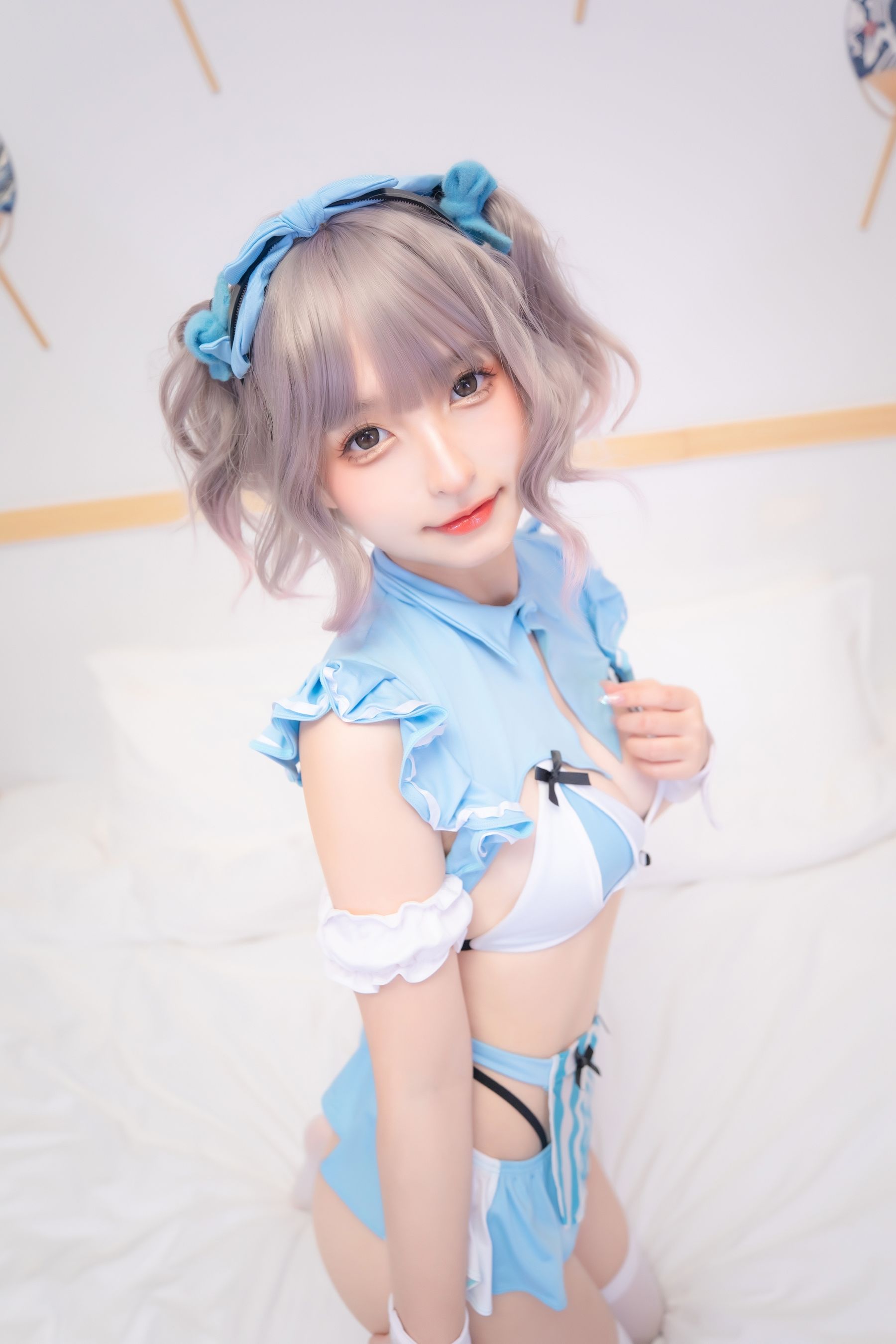 神楽坂真冬 蓝调女仆-图45