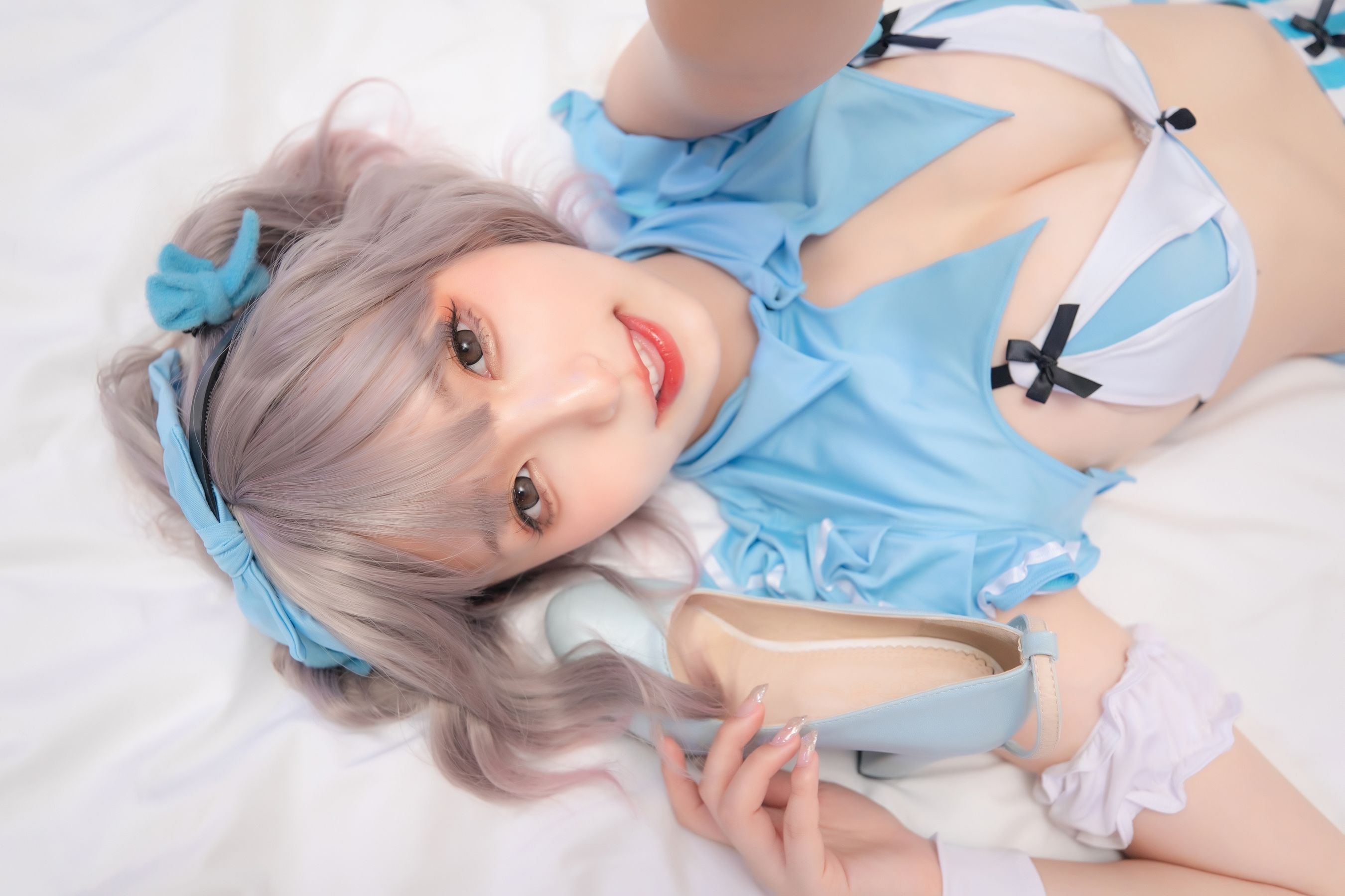 神楽坂真冬 蓝调女仆-图58