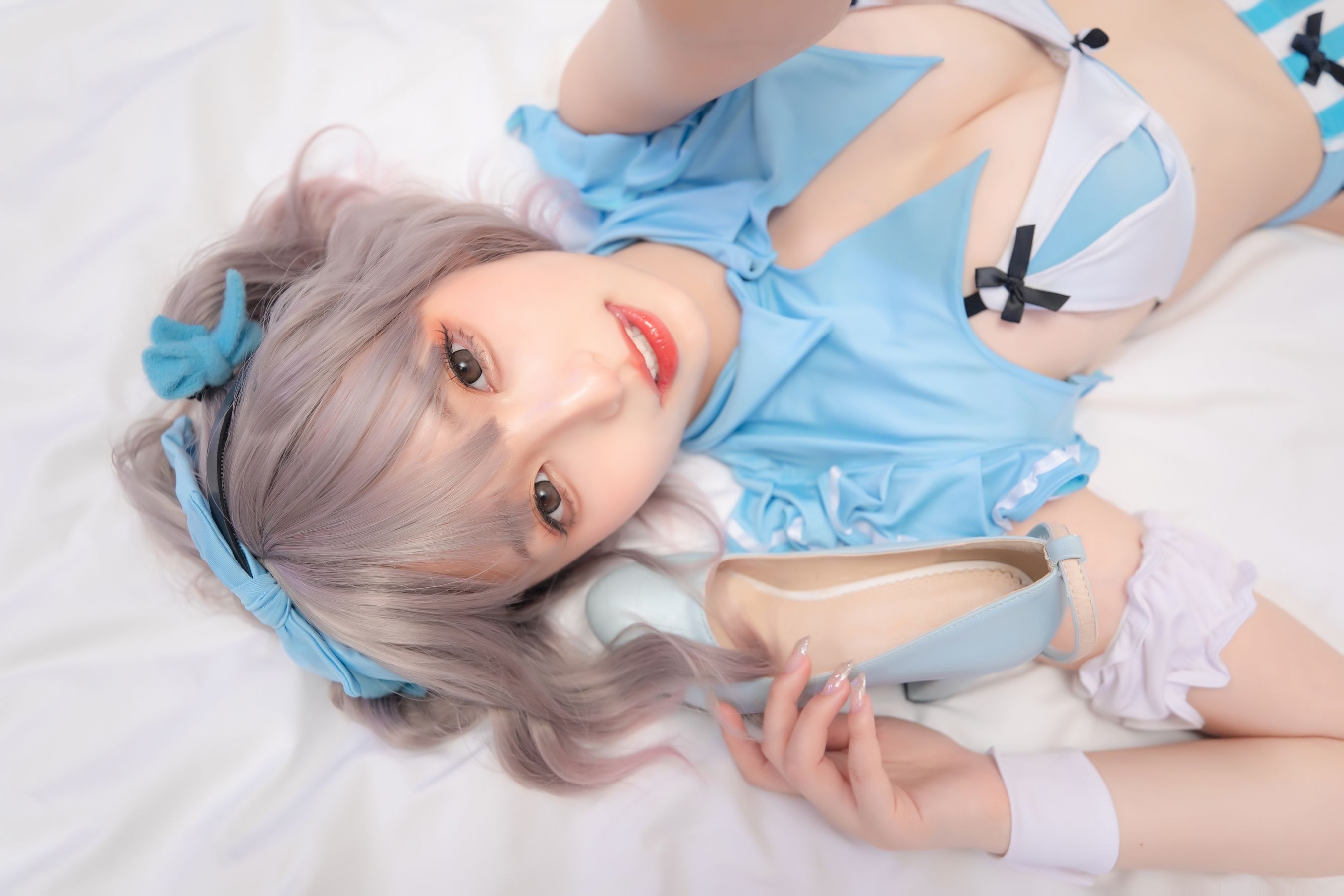 神楽坂真冬 蓝调女仆-图59