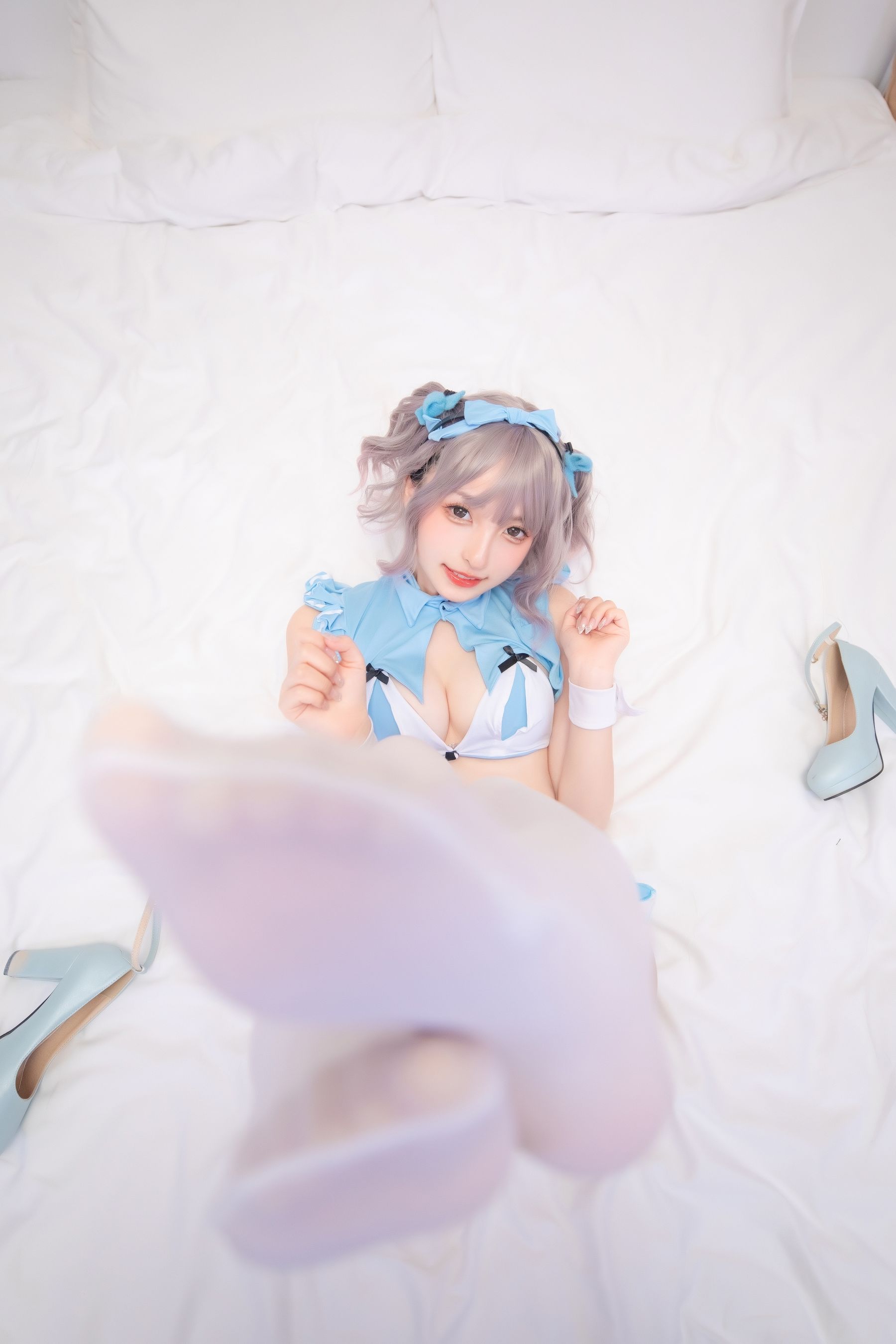 神楽坂真冬 蓝调女仆-图65
