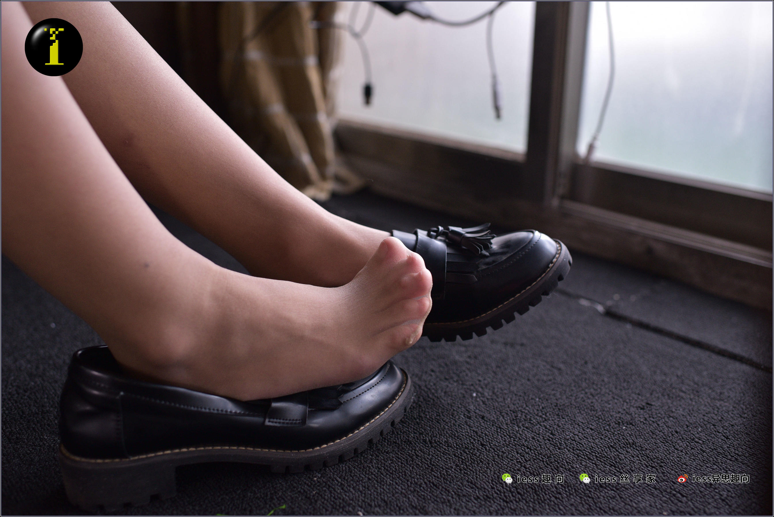 002 模特婧婧 《黑妹的JK学生服》-图16