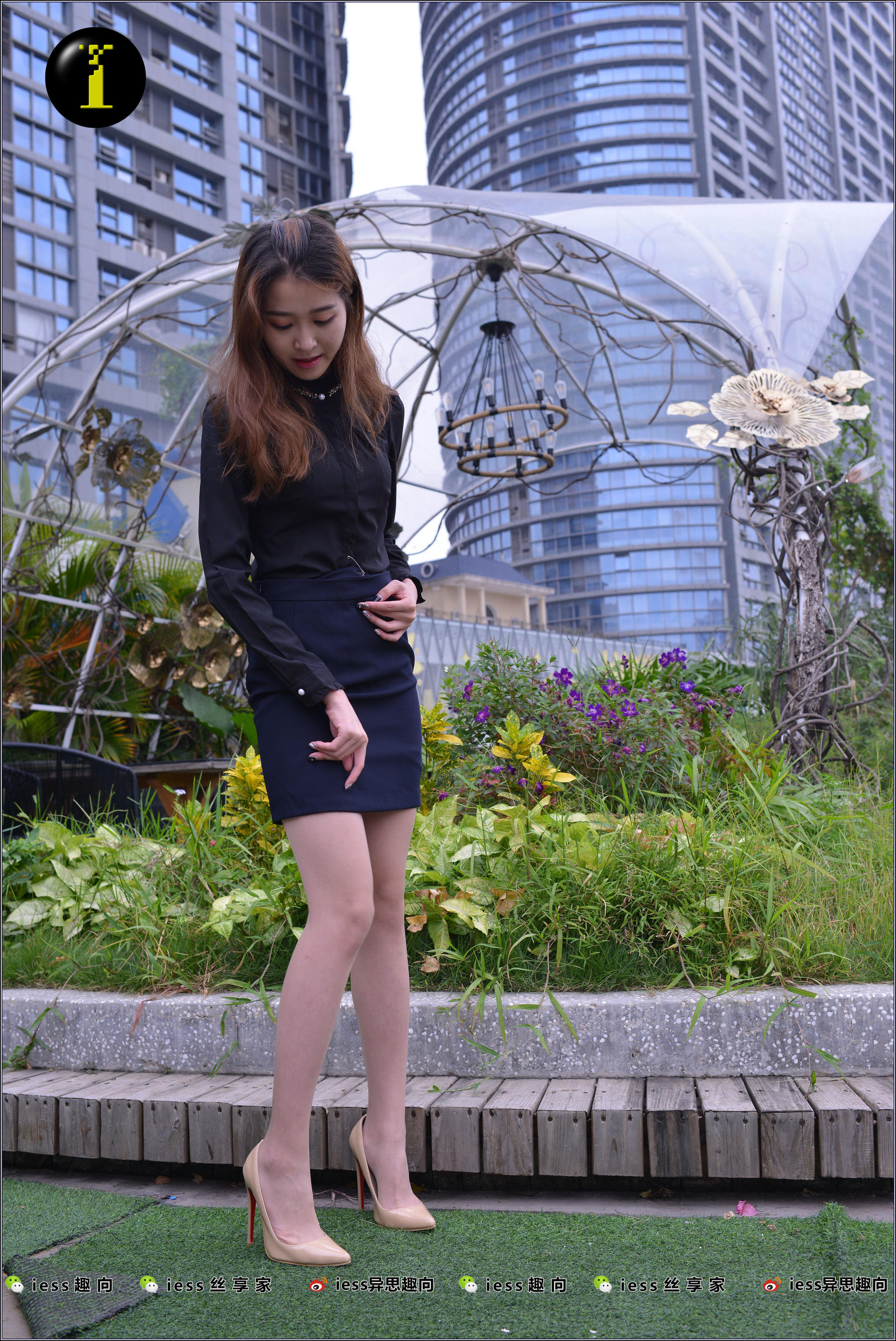 004 模特圆叔叔 《第一美腿》-图21