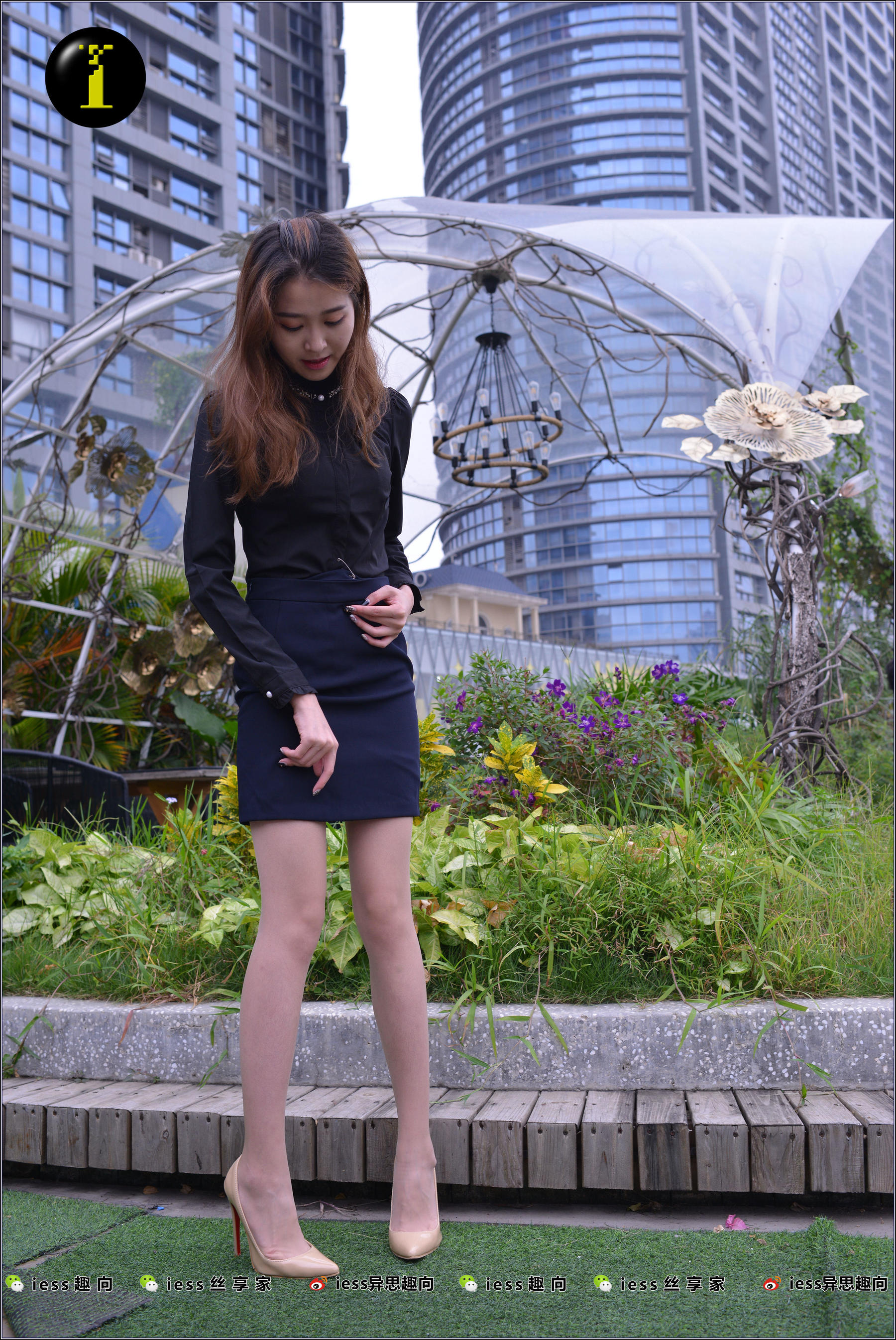 004 模特圆叔叔 《第一美腿》-图23