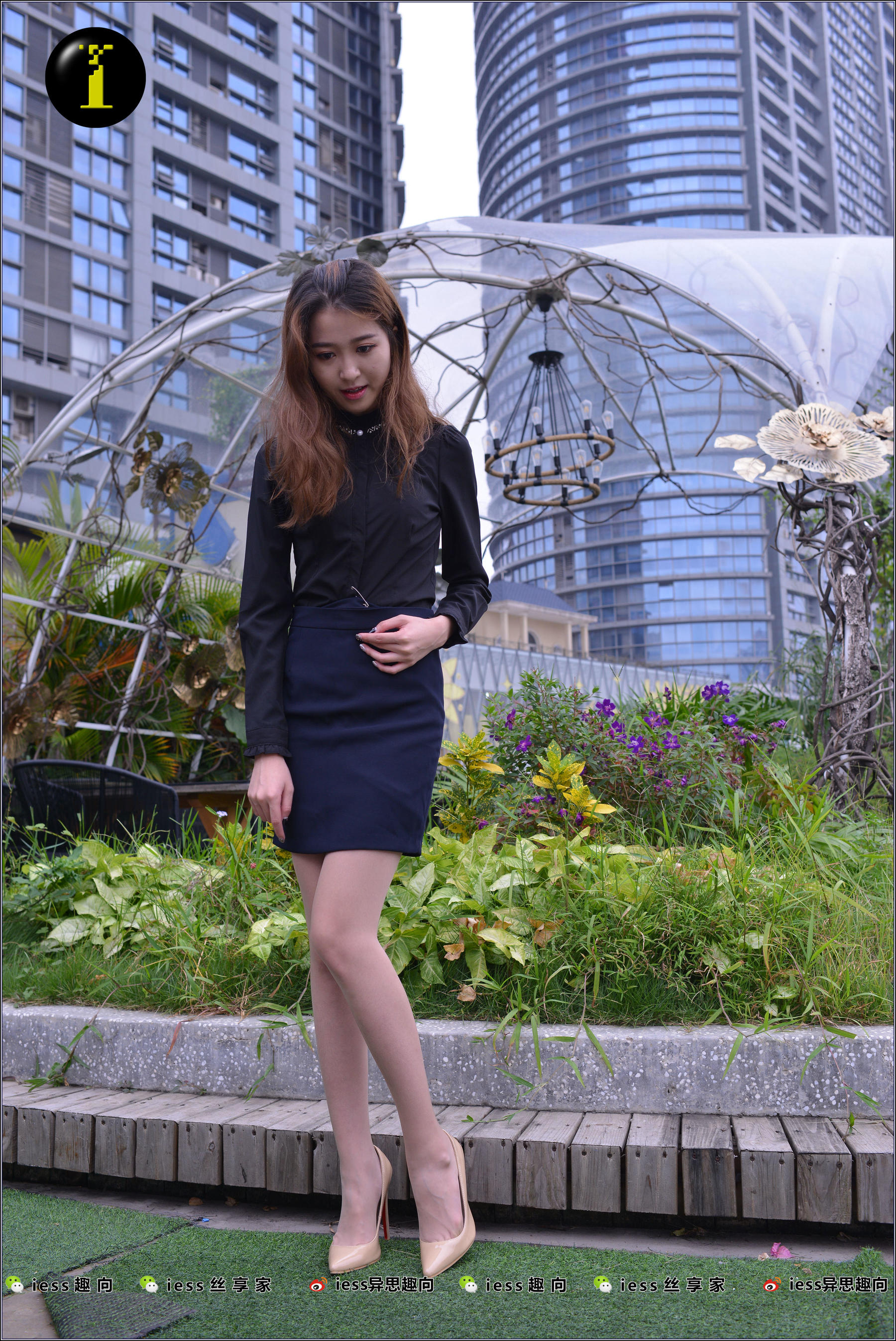004 模特圆叔叔 《第一美腿》-图24
