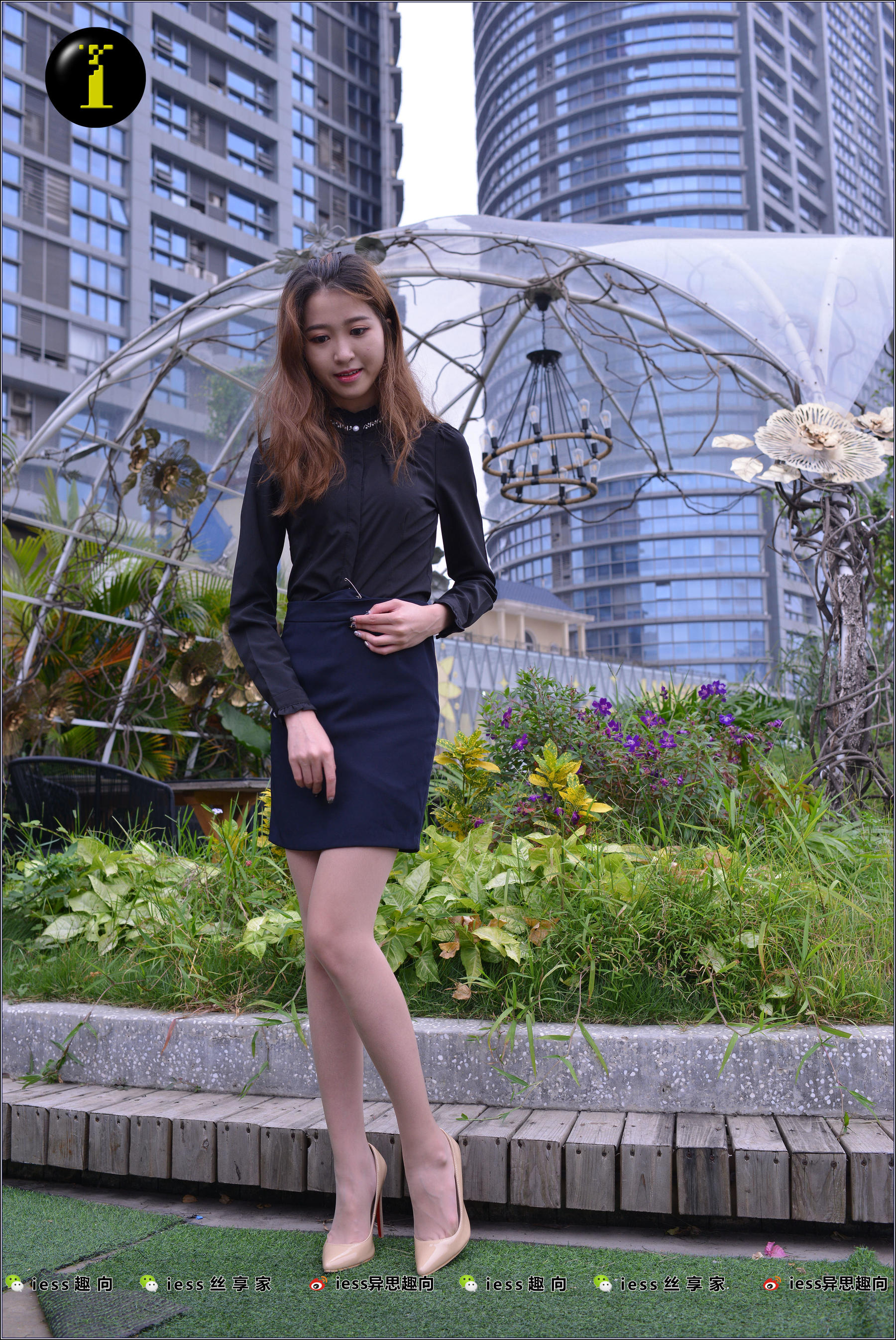 004 模特圆叔叔 《第一美腿》-图25