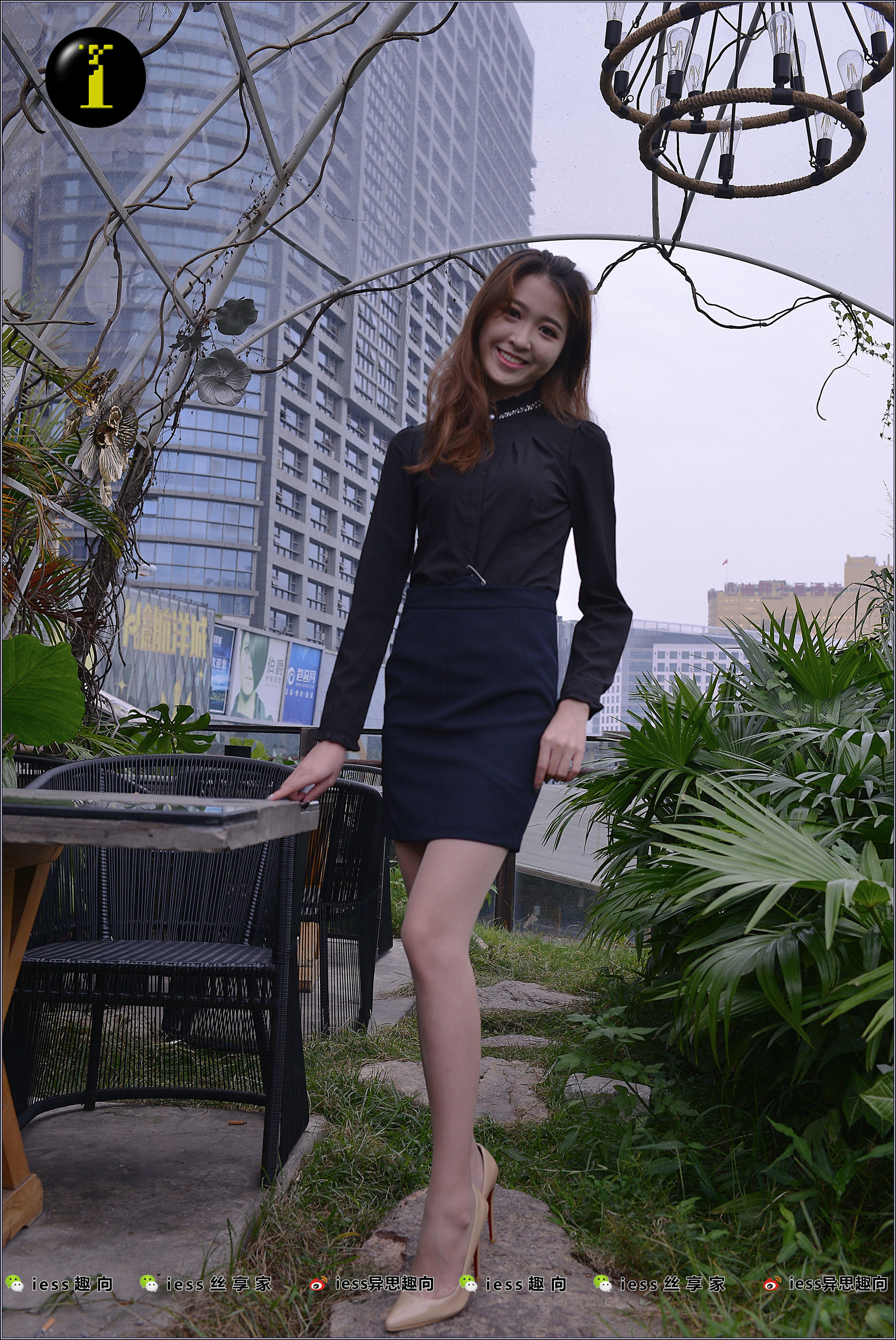 004 模特圆叔叔 《第一美腿》-图26