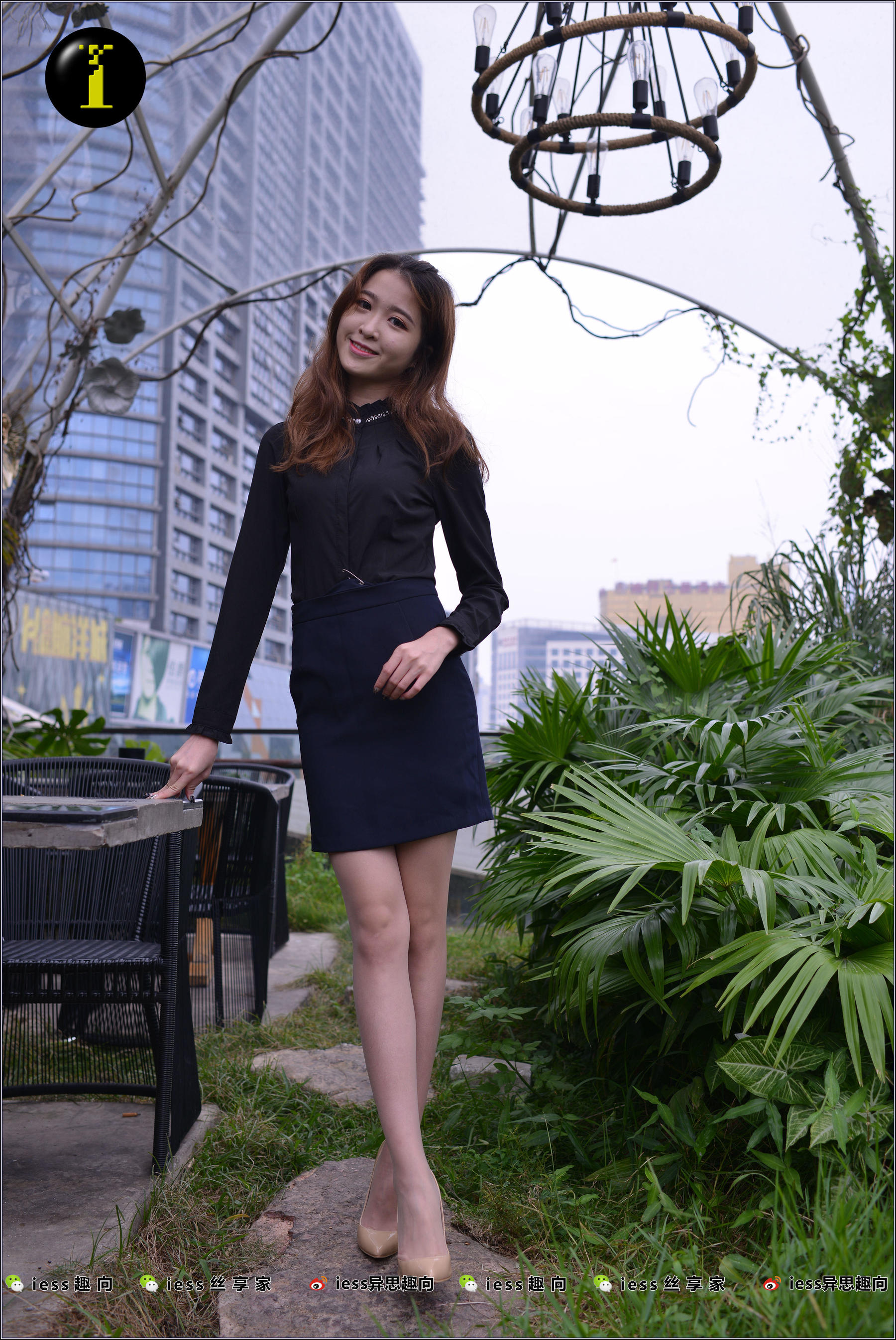 004 模特圆叔叔 《第一美腿》-图27