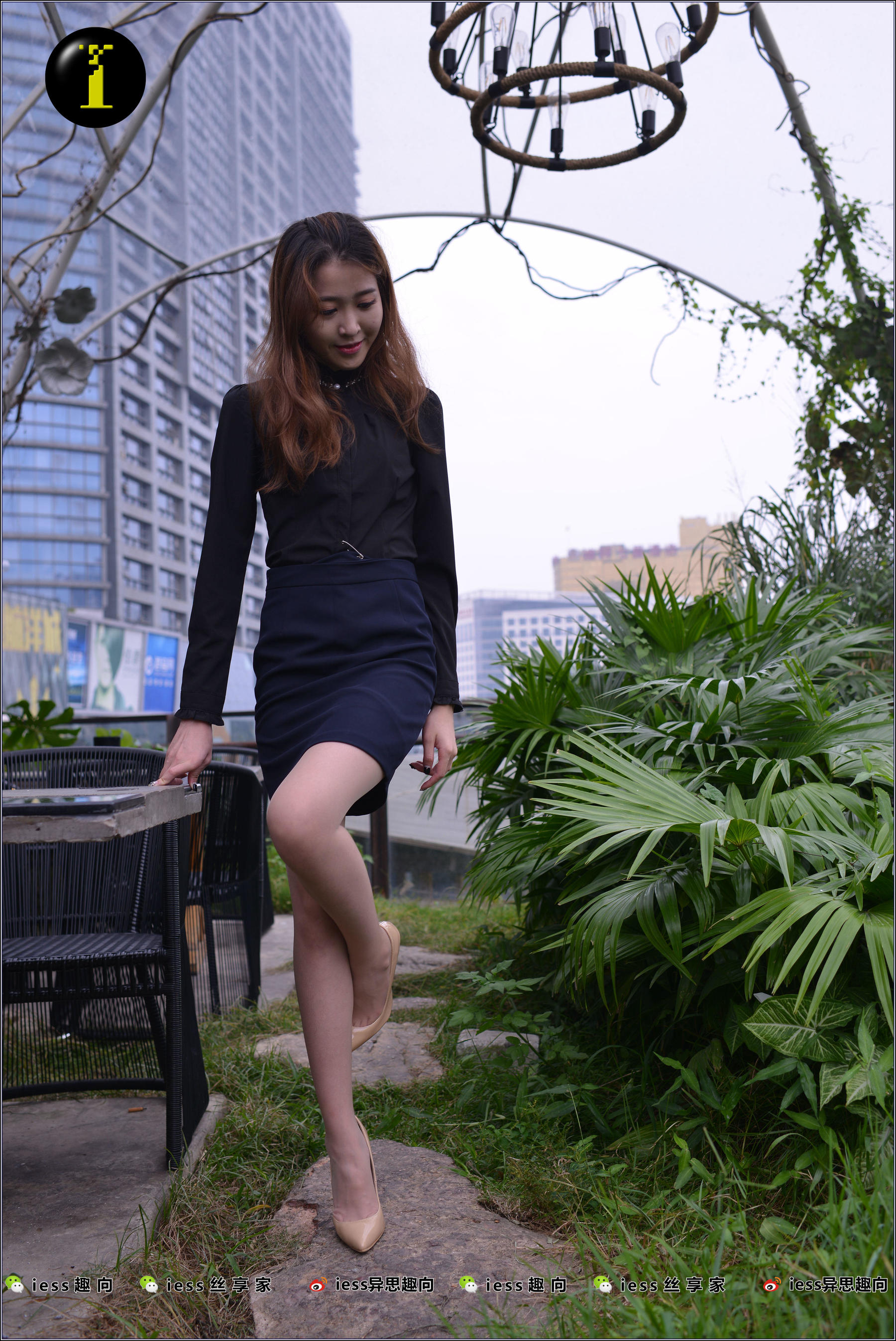 004 模特圆叔叔 《第一美腿》-图29