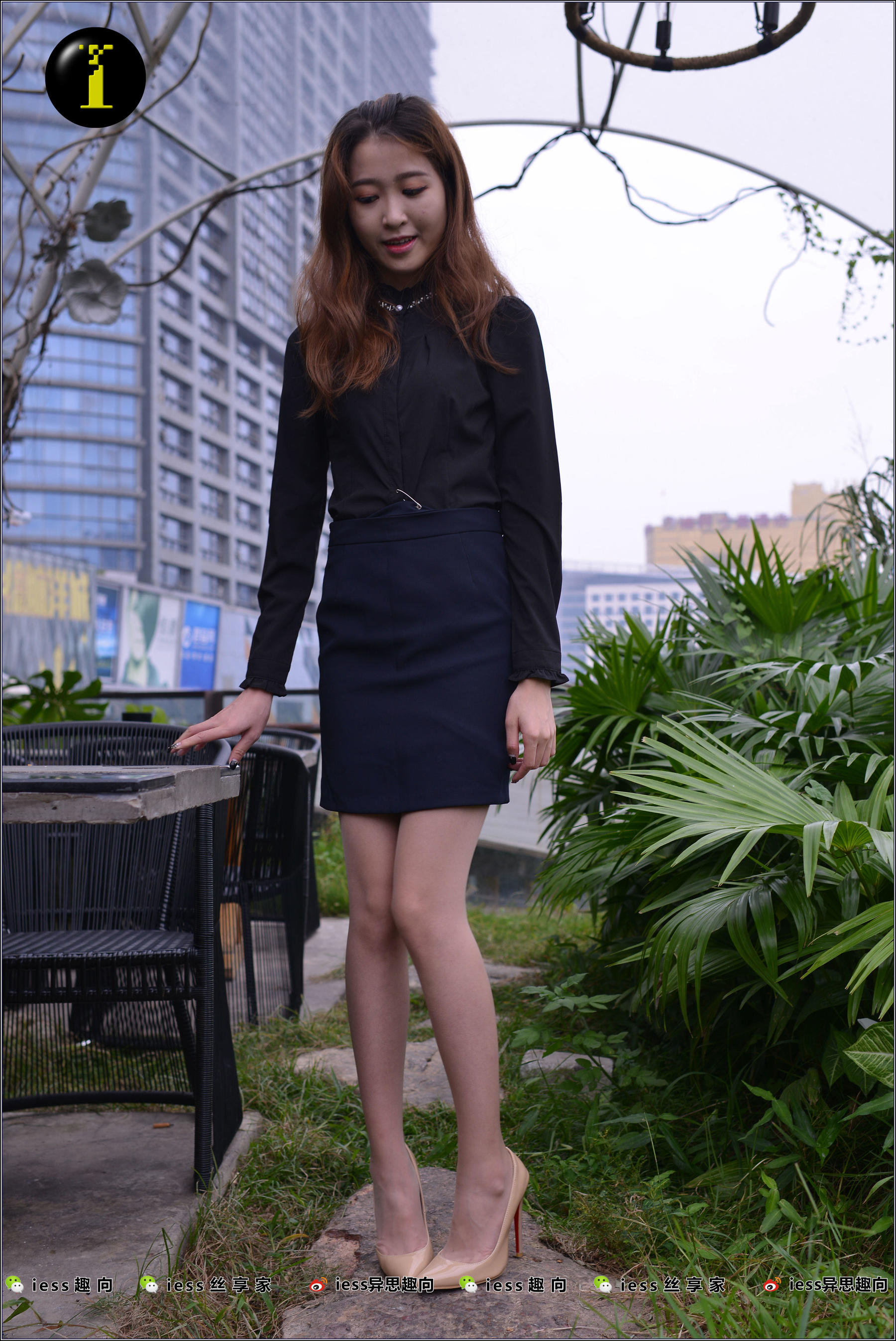 004 模特圆叔叔 《第一美腿》-图30