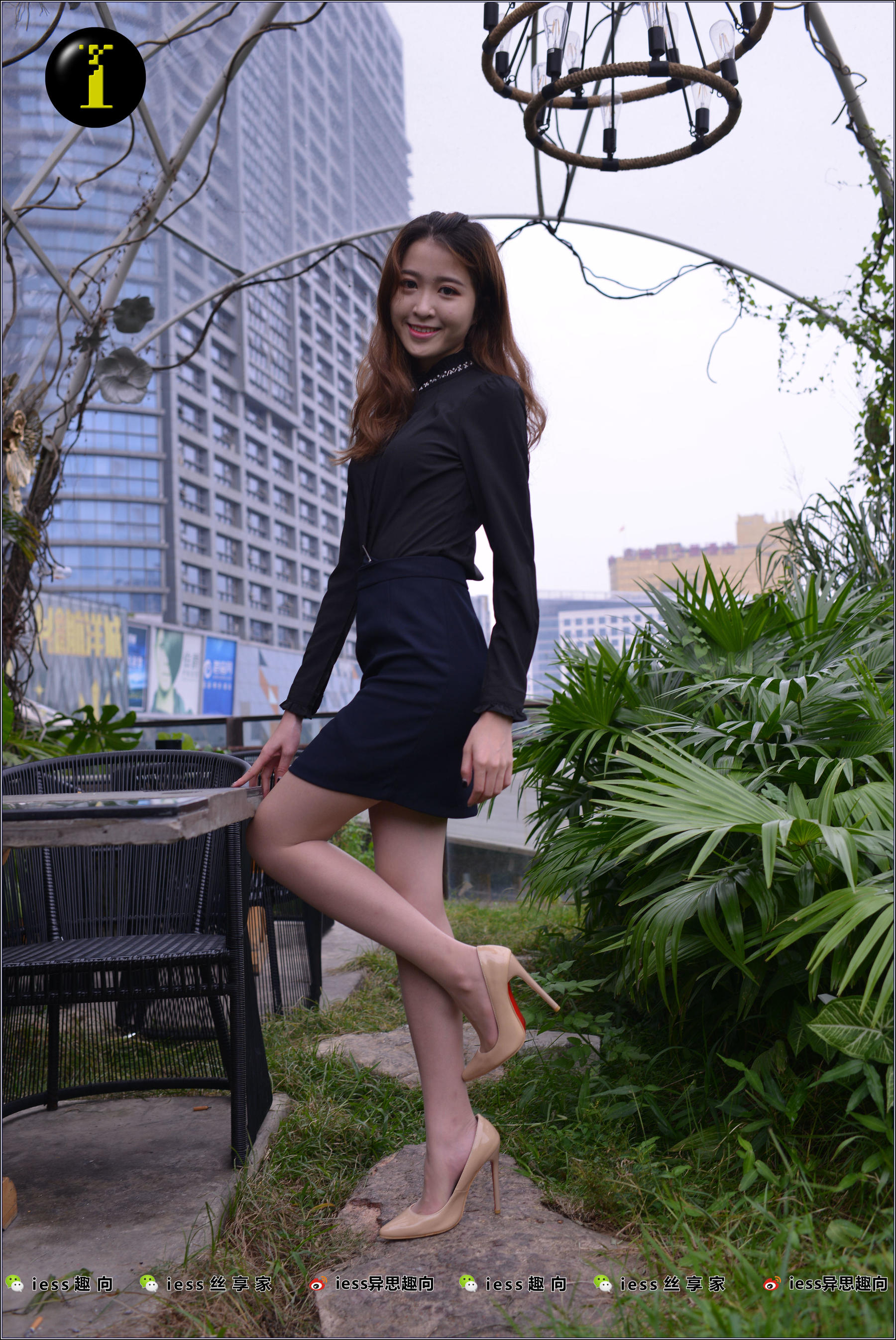 004 模特圆叔叔 《第一美腿》-图31