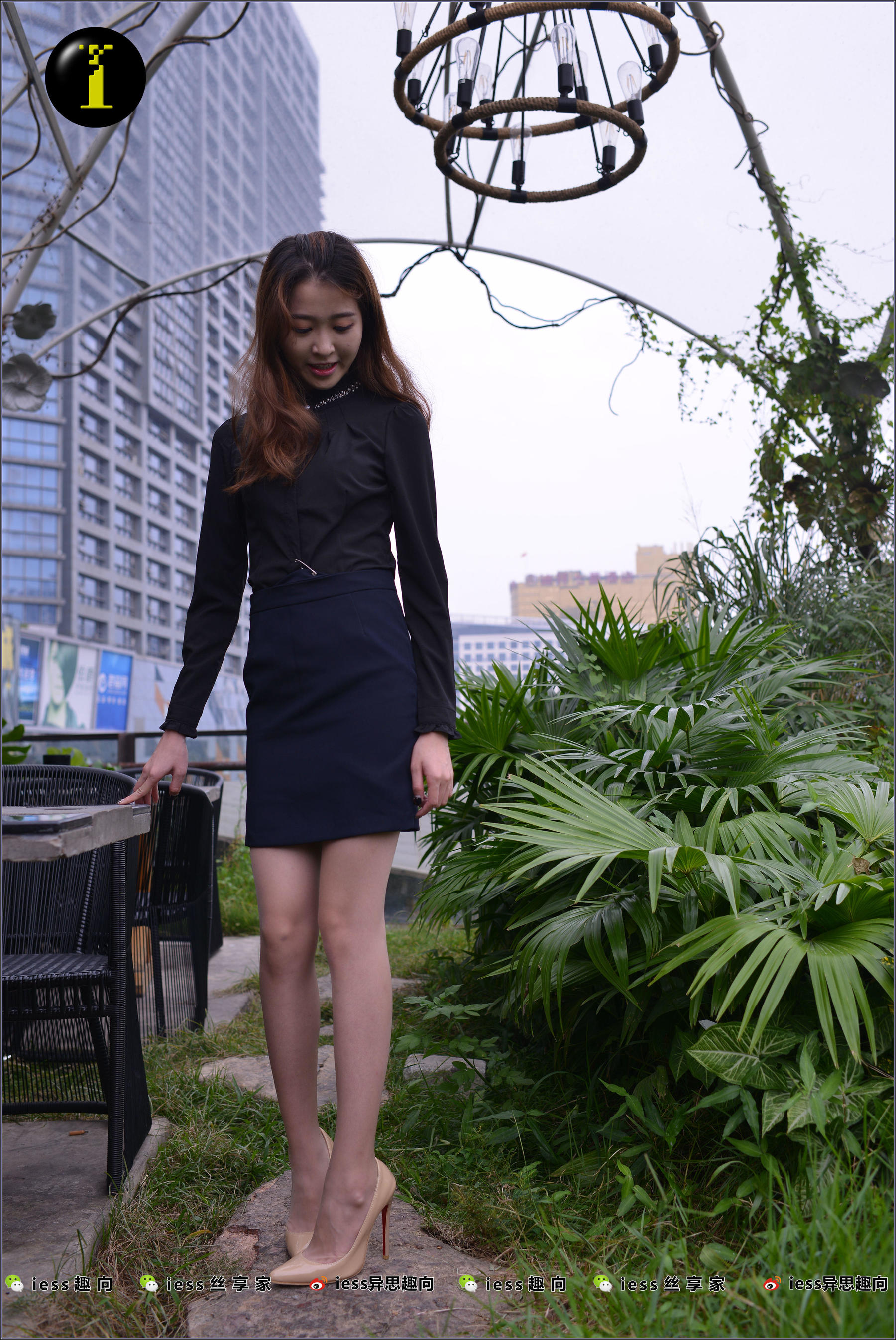 004 模特圆叔叔 《第一美腿》-图35