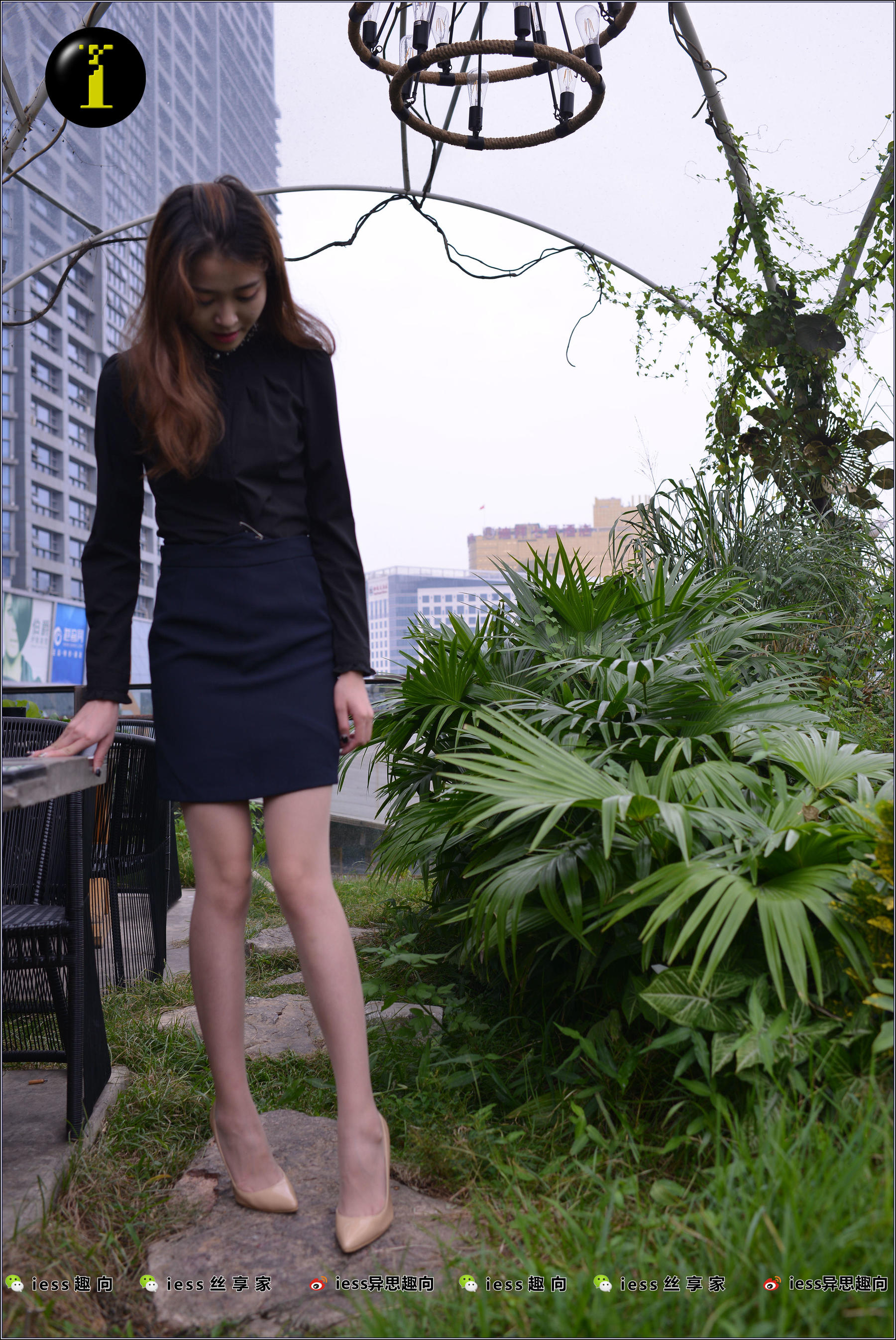 004 模特圆叔叔 《第一美腿》-图38