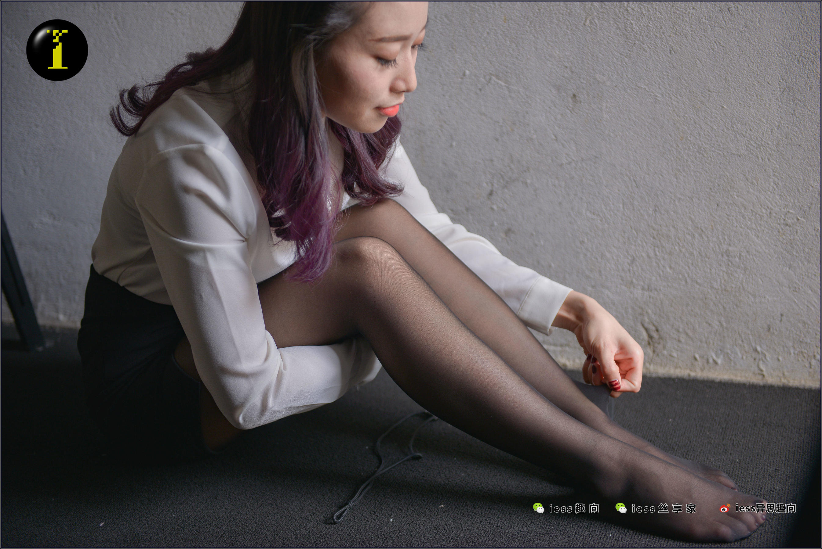 008 模特范美美 《范美美穿袜子》-图0