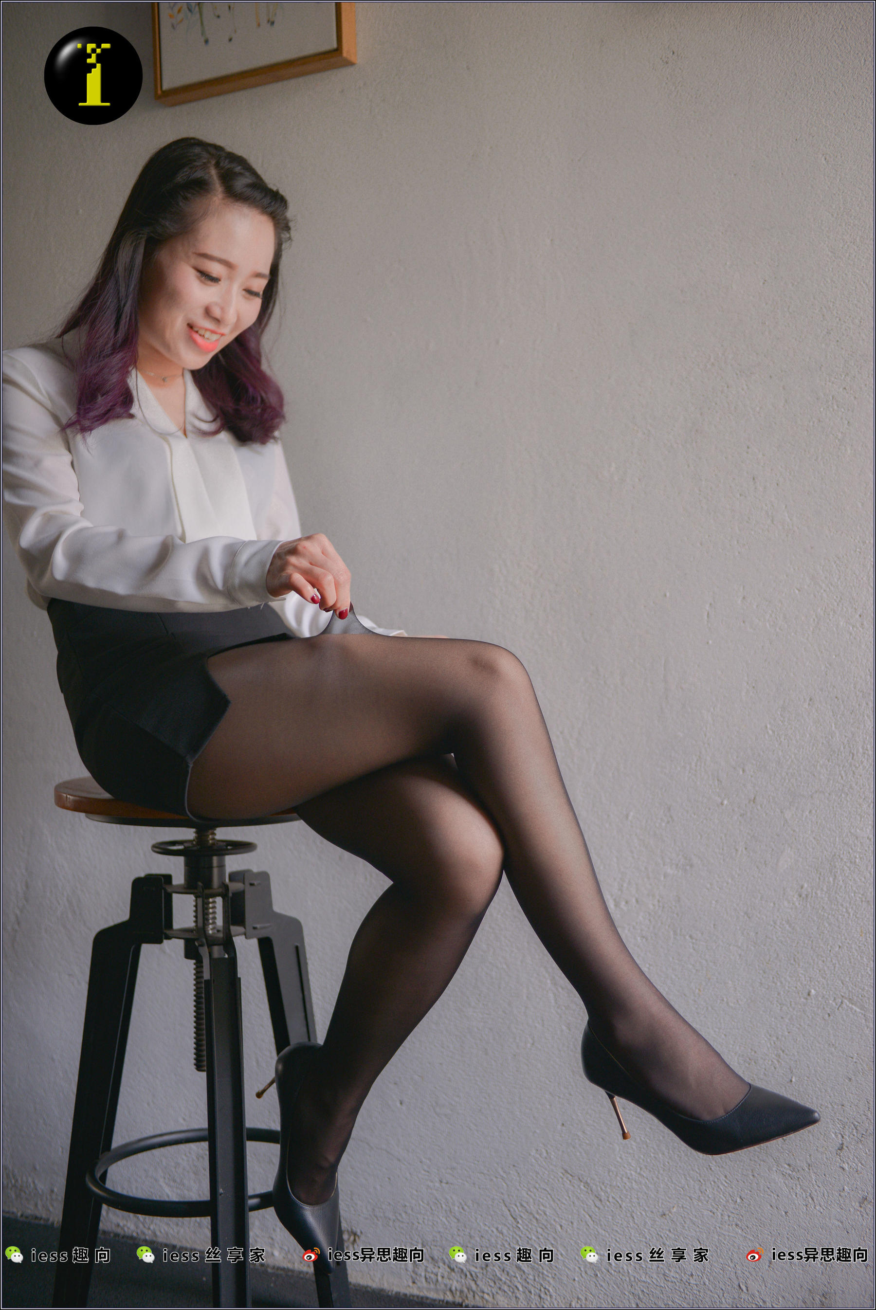 008 模特范美美 《范美美穿袜子》-图31