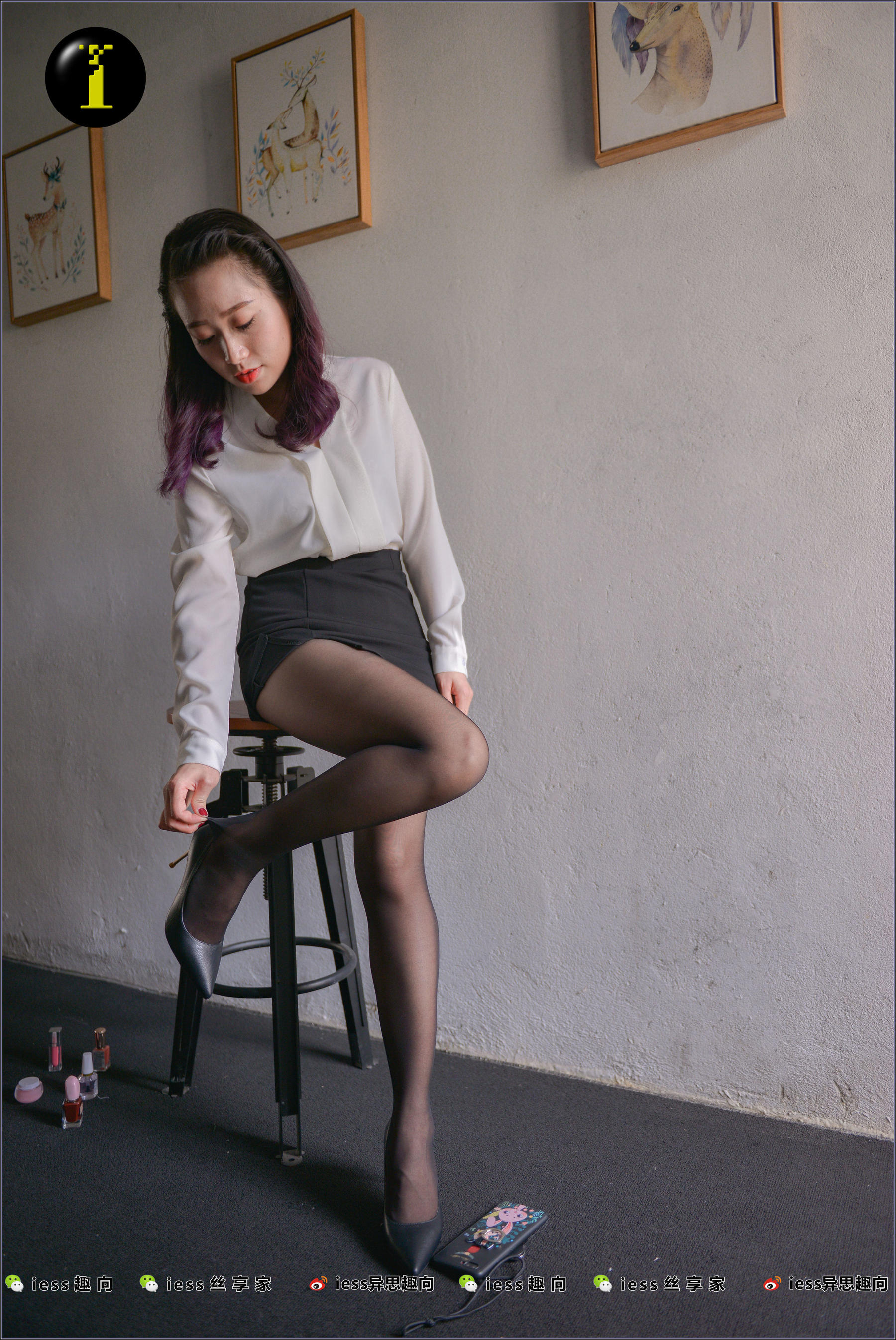 008 模特范美美 《范美美穿袜子》-图45