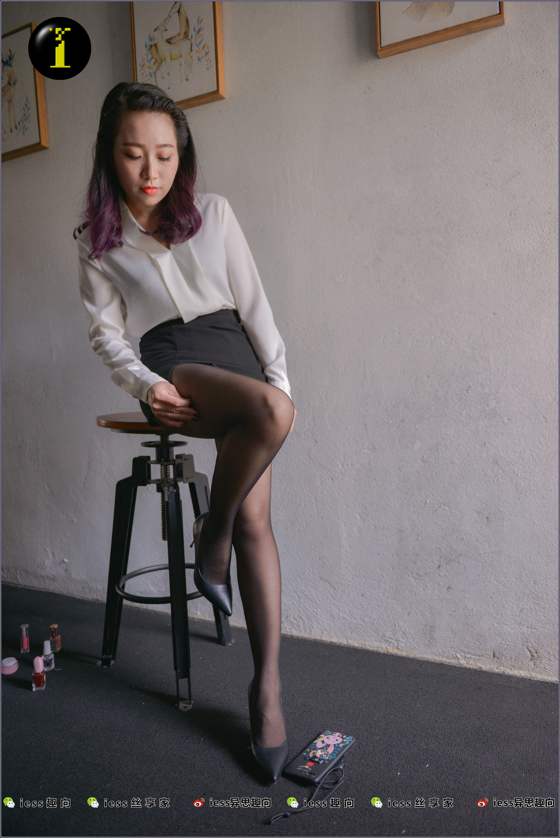 008 模特范美美 《范美美穿袜子》-图46