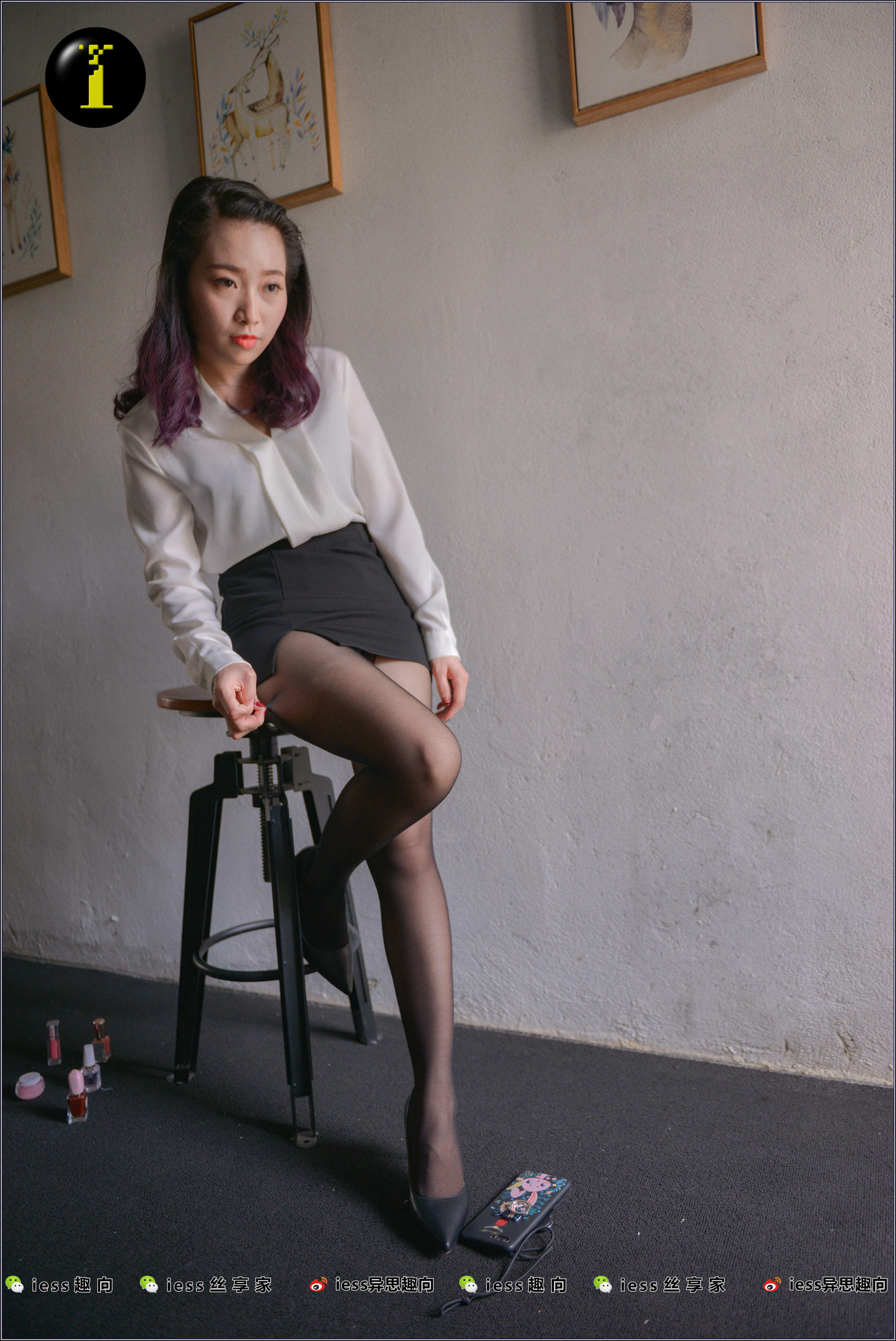 008 模特范美美 《范美美穿袜子》-图47