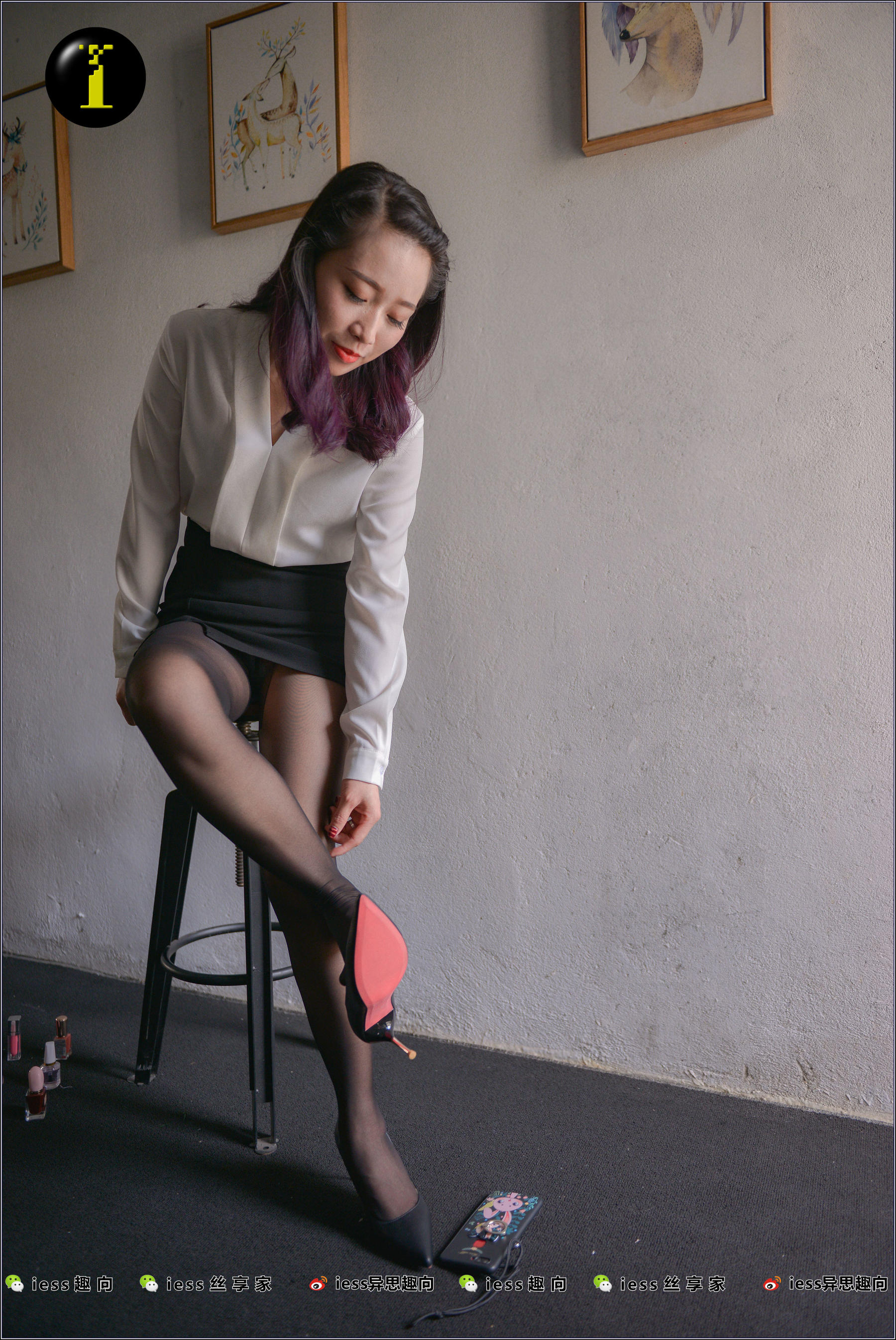 008 模特范美美 《范美美穿袜子》-图50