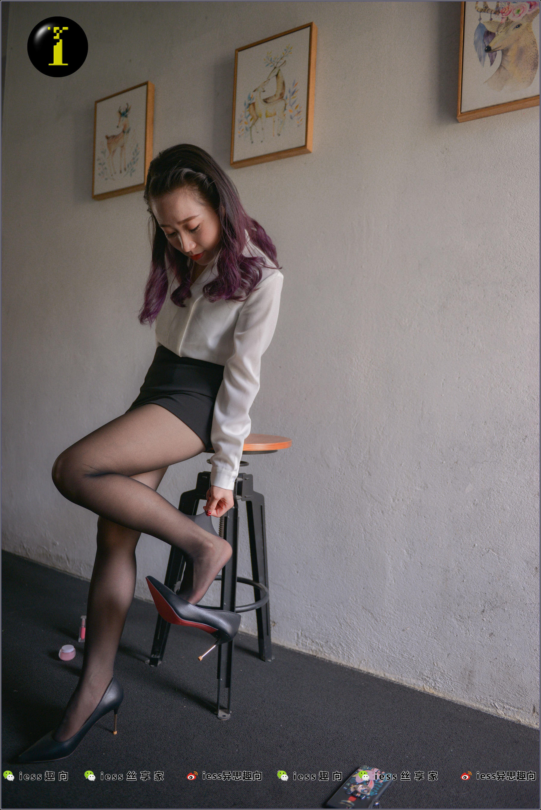 008 模特范美美 《范美美穿袜子》-图59