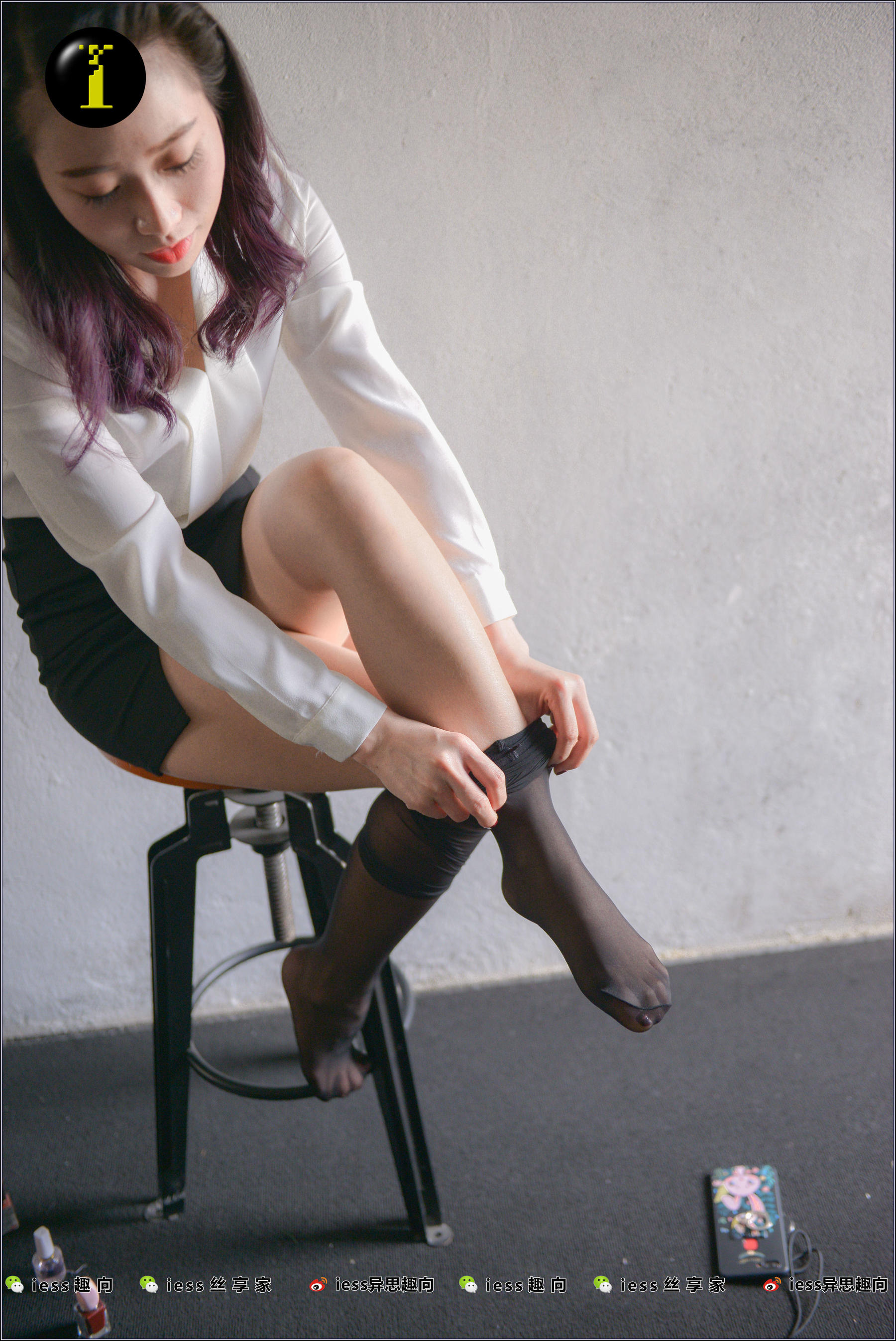 008 模特范美美 《范美美穿袜子》-图7