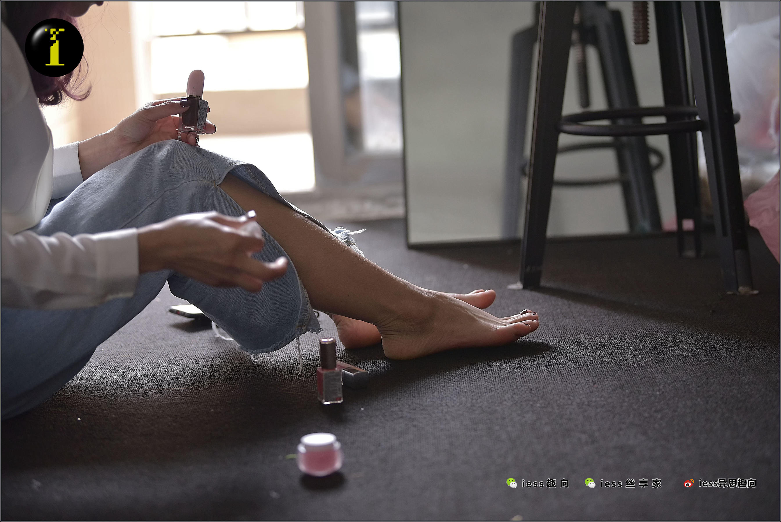 073 模特范美美 《涂趾甲油》-图20