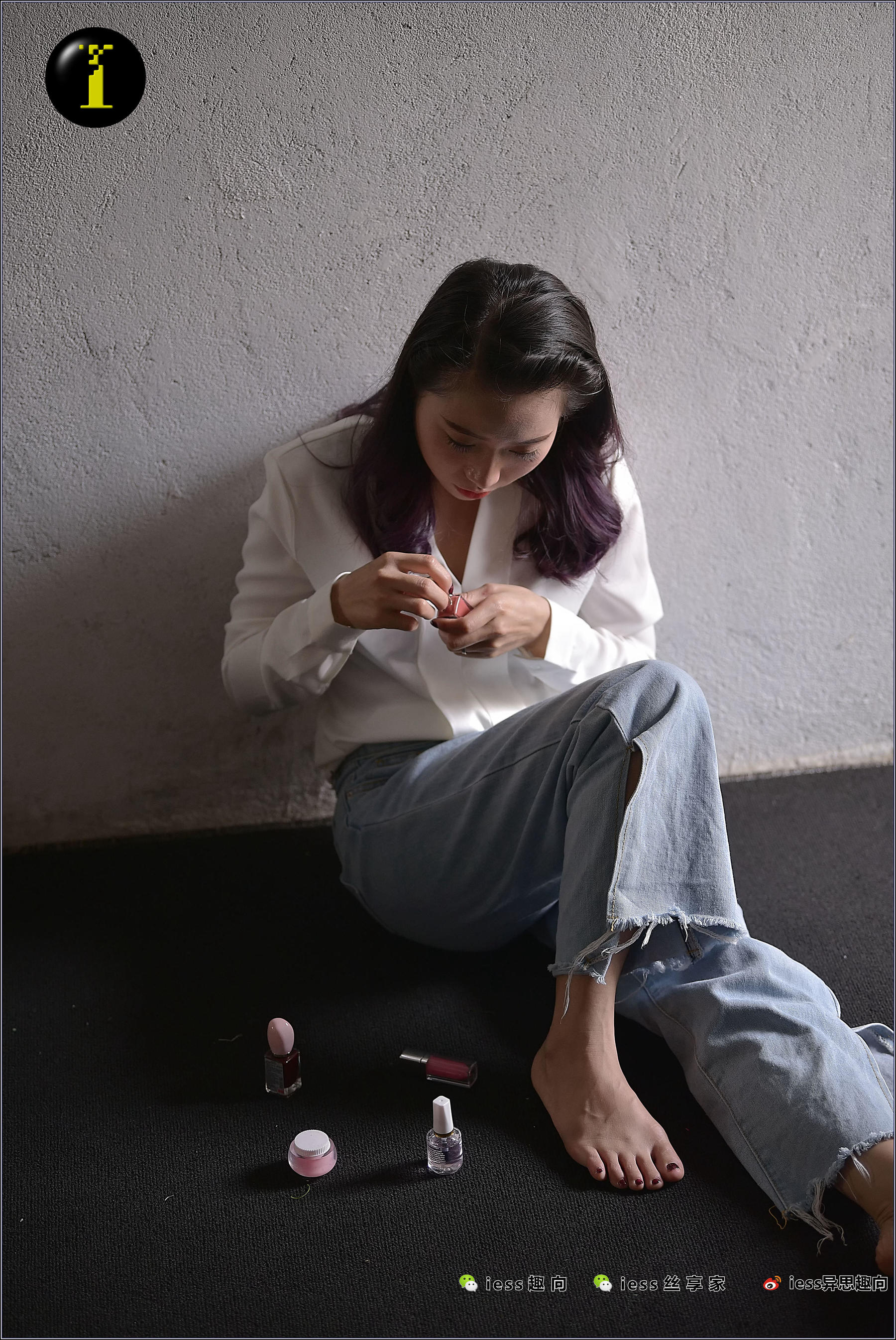 073 模特范美美 《涂趾甲油》-图22