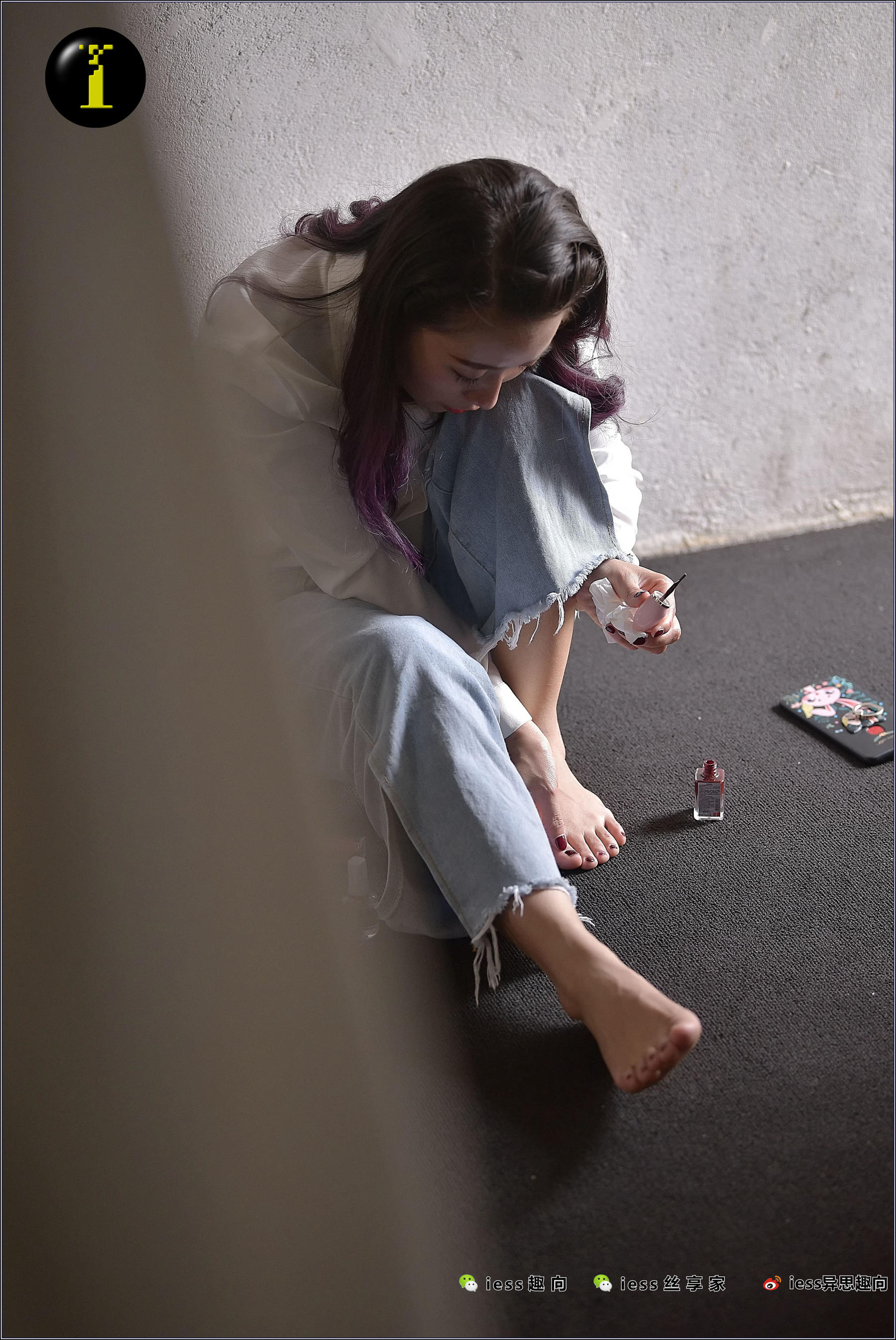 073 模特范美美 《涂趾甲油》-图26