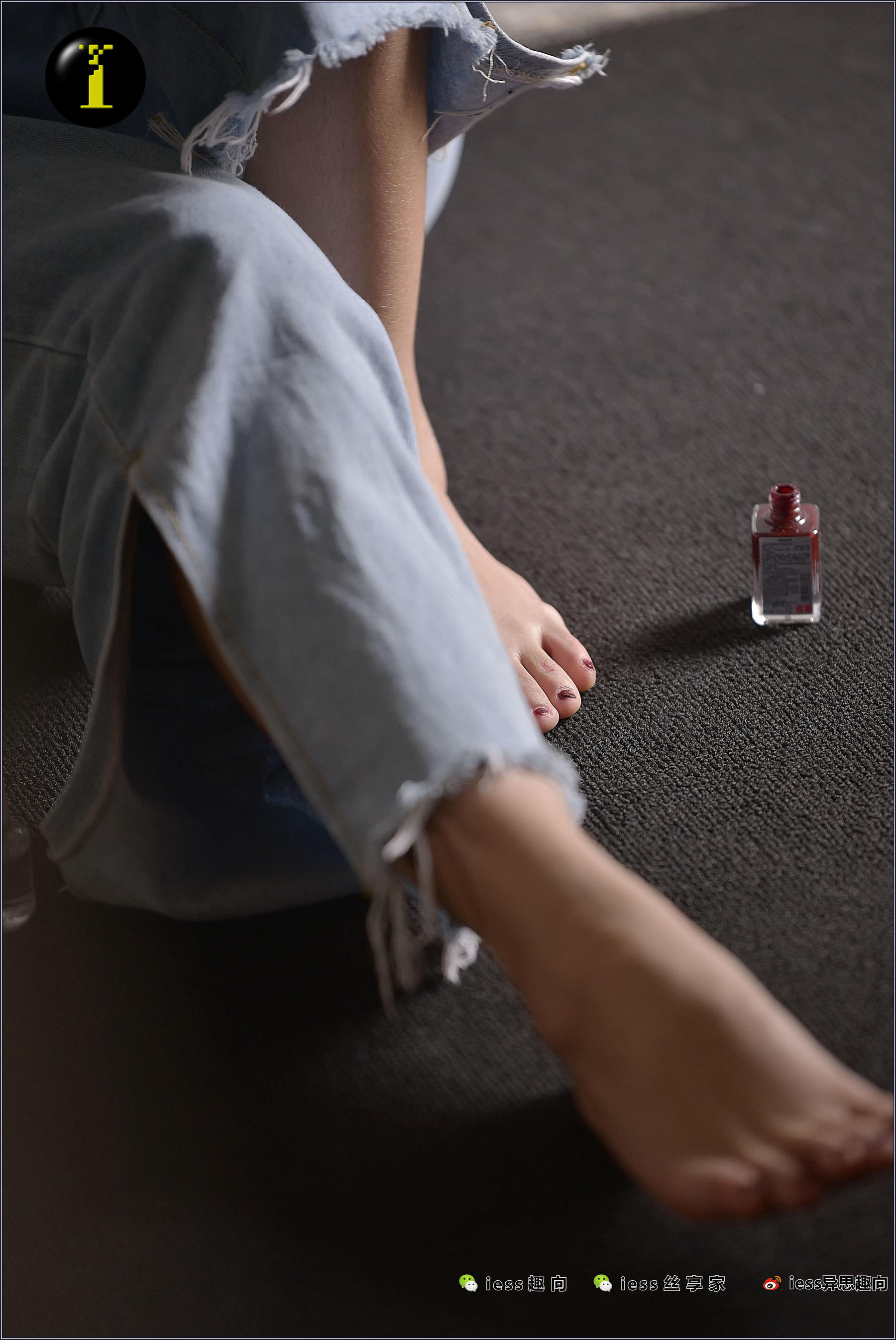 073 模特范美美 《涂趾甲油》-图27