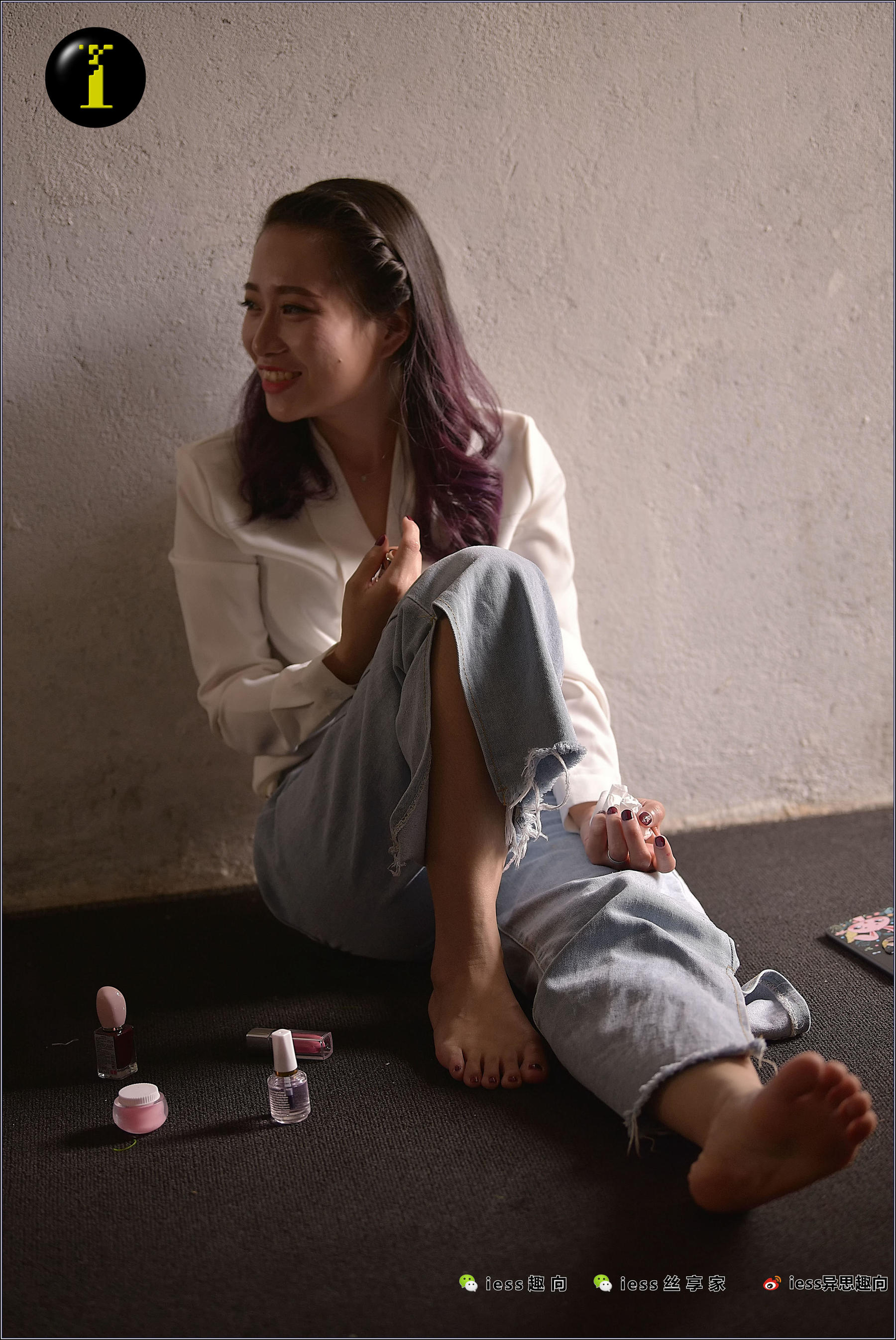 073 模特范美美 《涂趾甲油》-图29