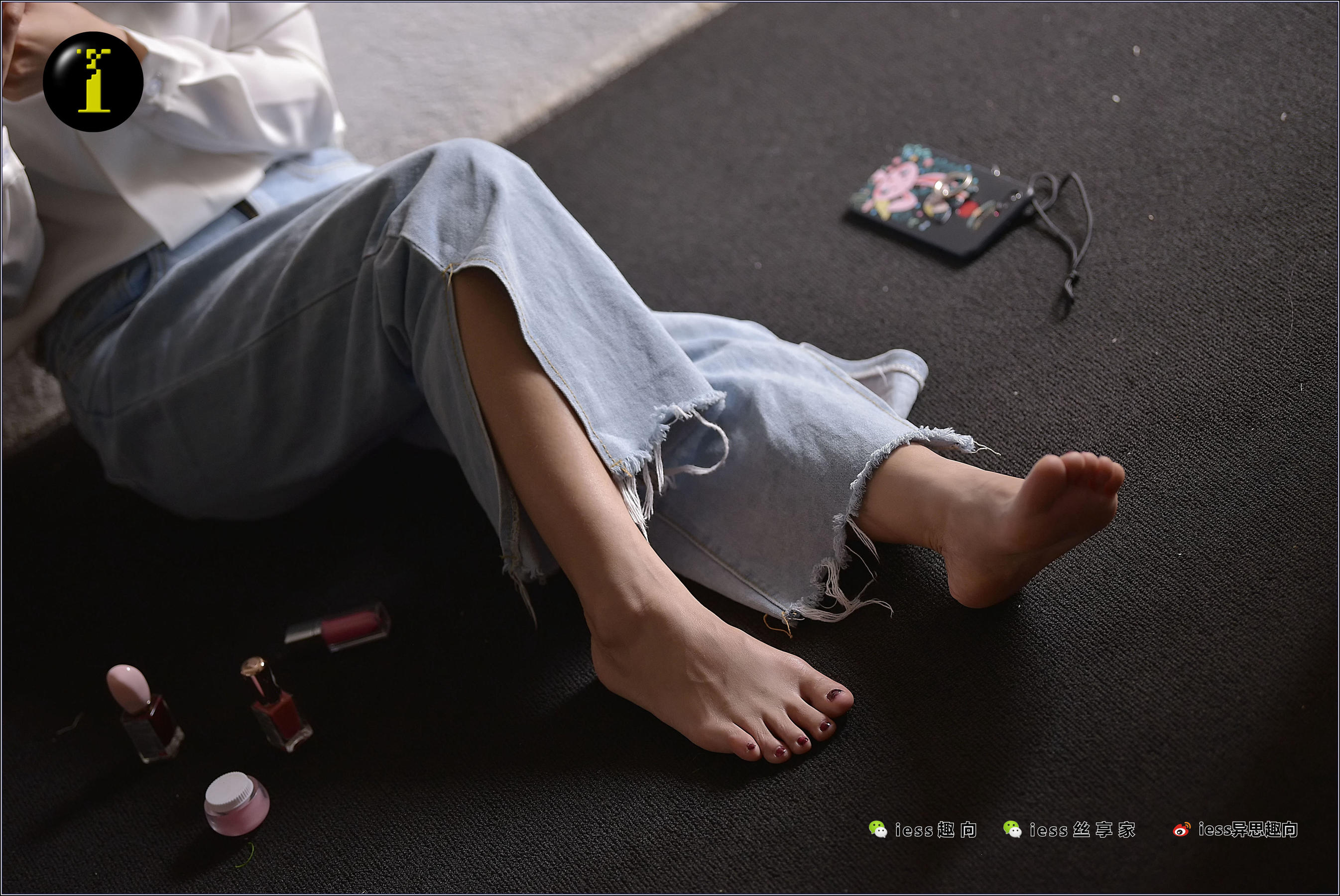 073 模特范美美 《涂趾甲油》-图36