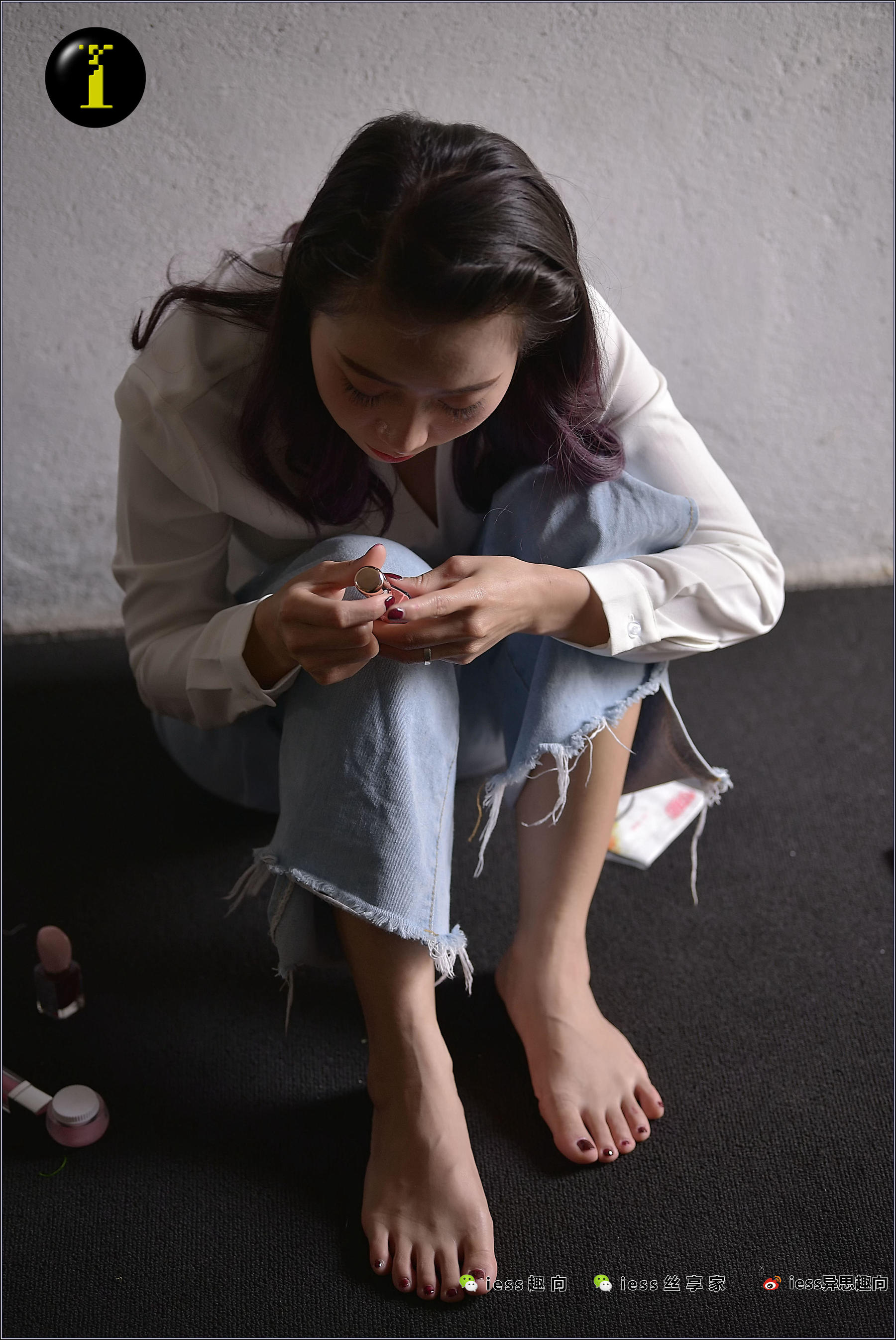 073 模特范美美 《涂趾甲油》-图62