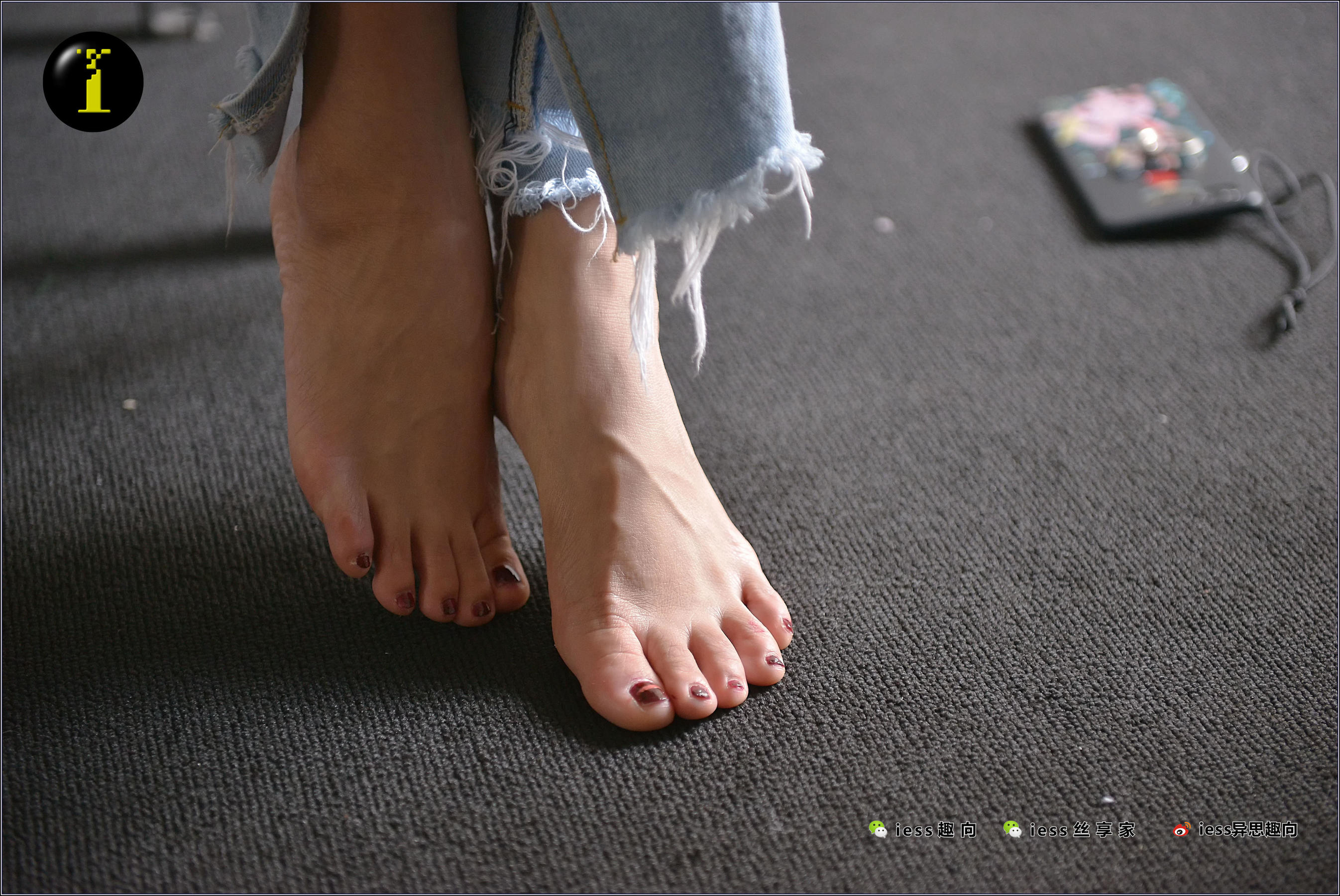 073 模特范美美 《涂趾甲油》-图86
