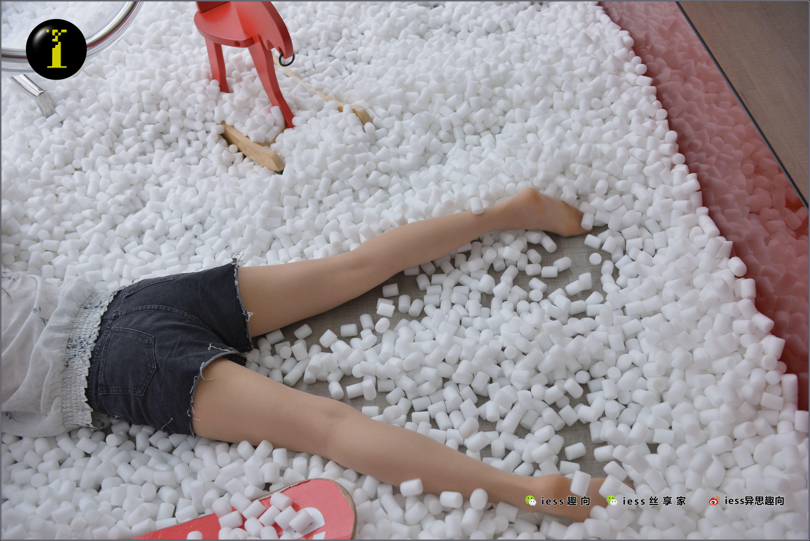 079 模特小捷 《快乐玩丝》-图9