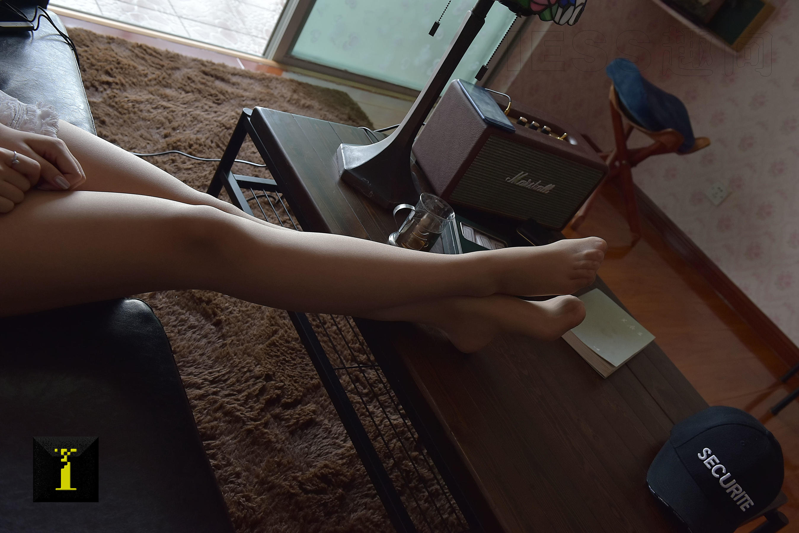 110 模特馨月 《馨月的肉丝足》-图32