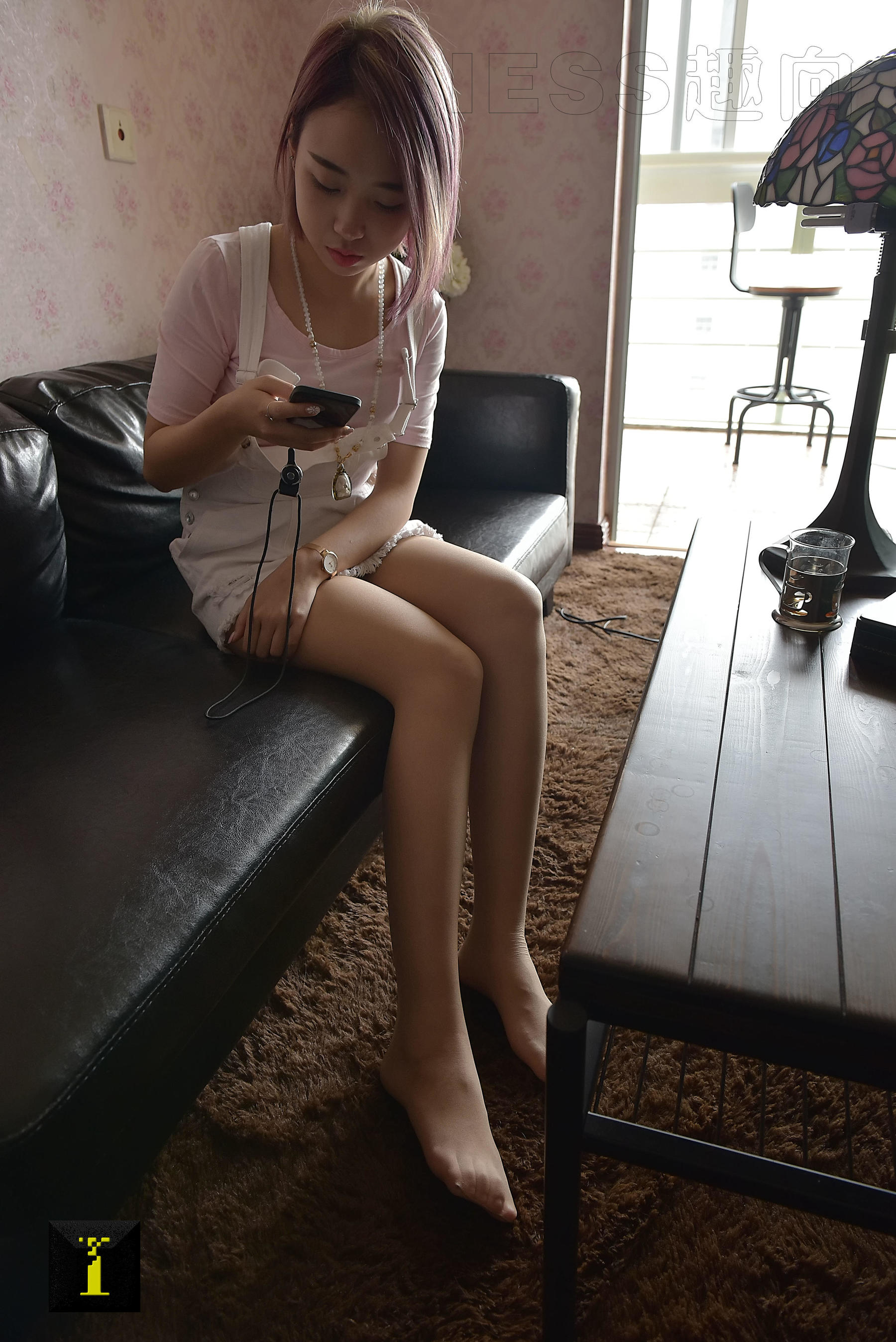 110 模特馨月 《馨月的肉丝足》-图53