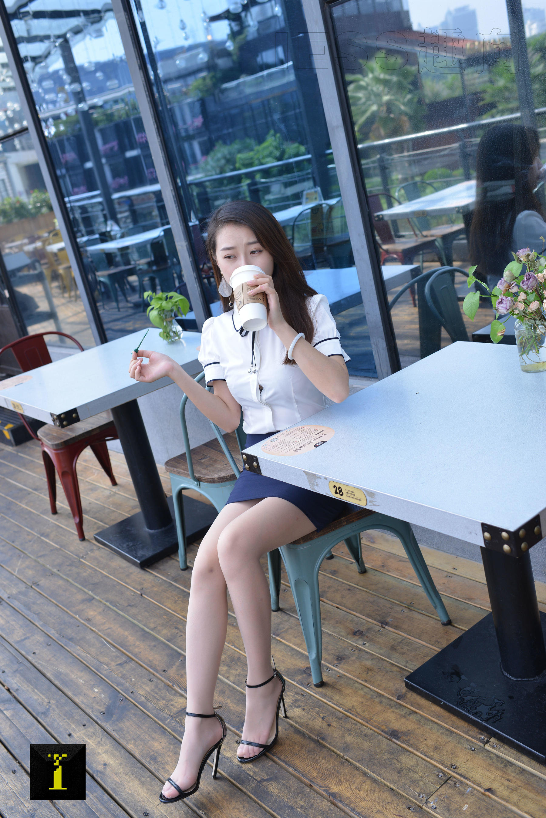 115 模特小捷 《白领的下午茶》-图44