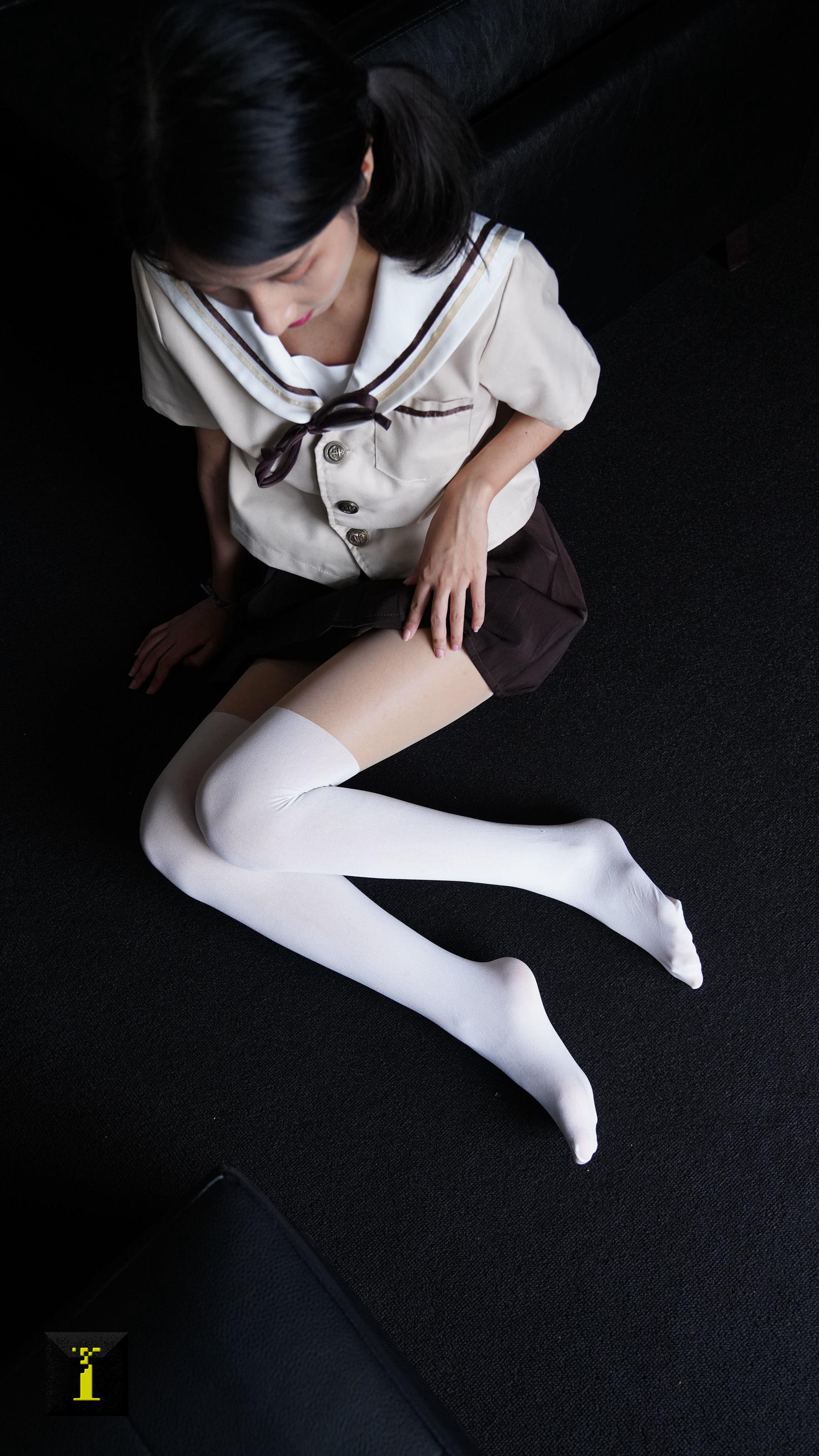 117 模特森爷 《厚白丝》-图43