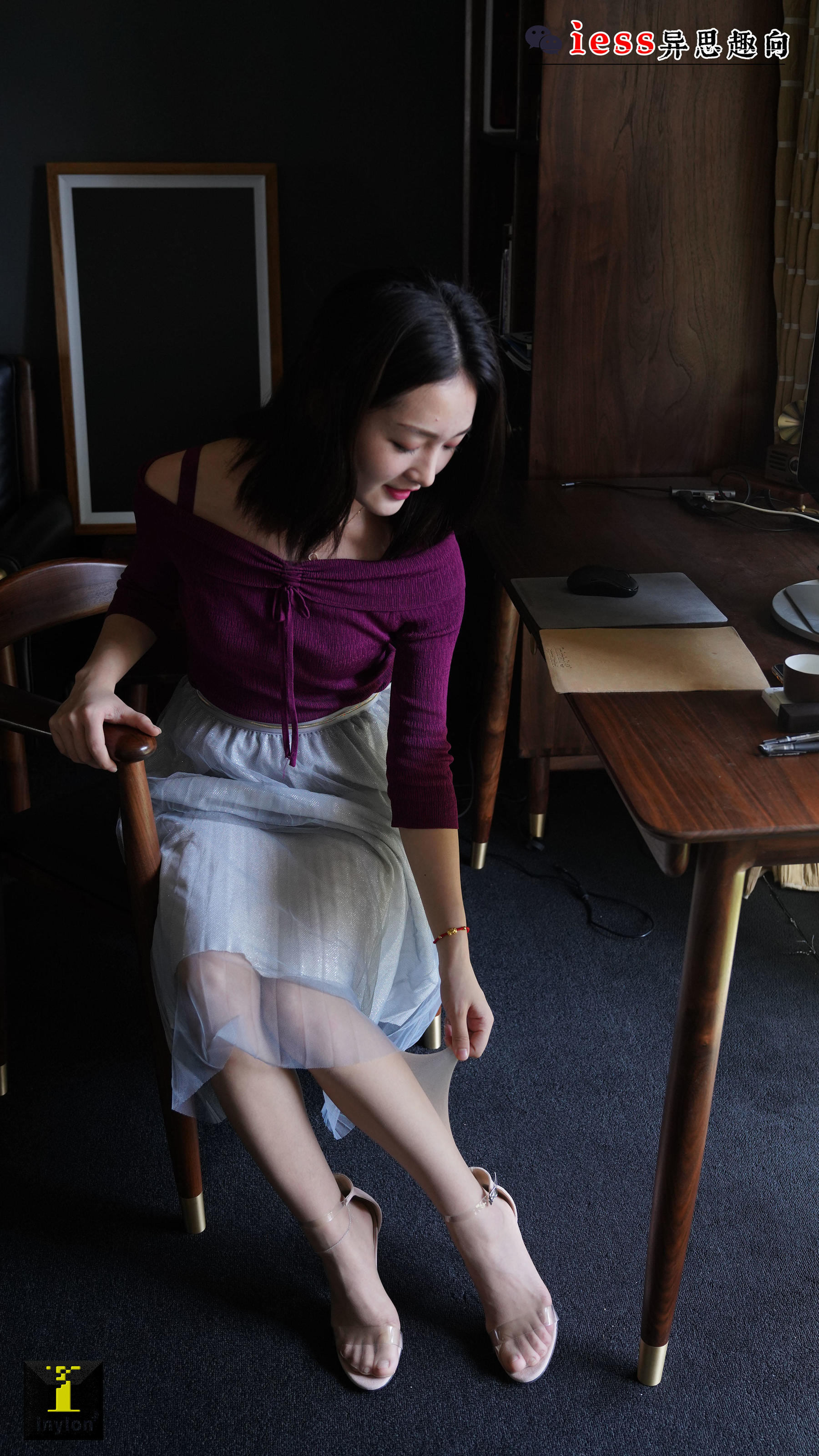 130 模特格格 《会透光的裙子》-图61