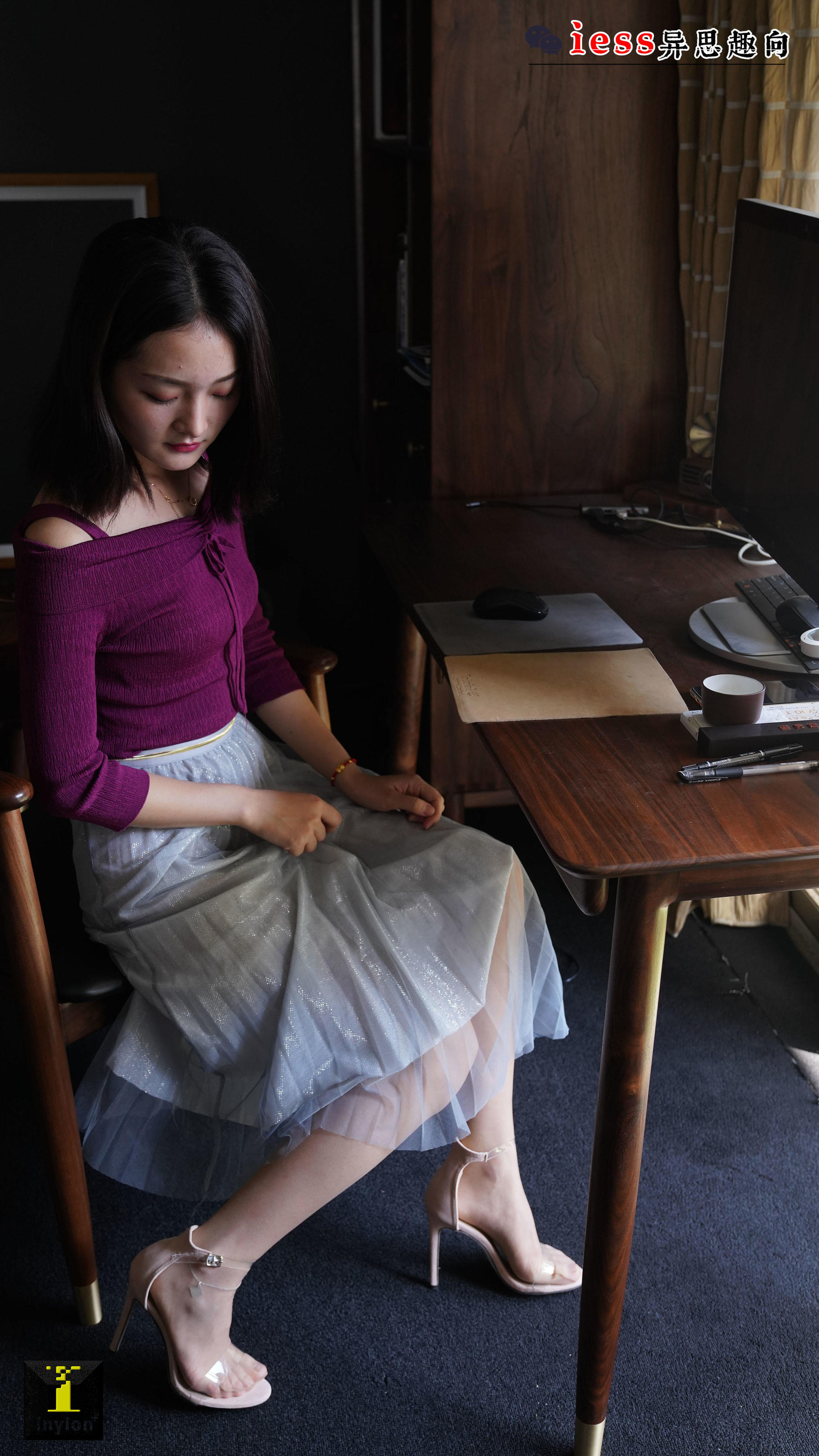 130 模特格格 《会透光的裙子》-图62
