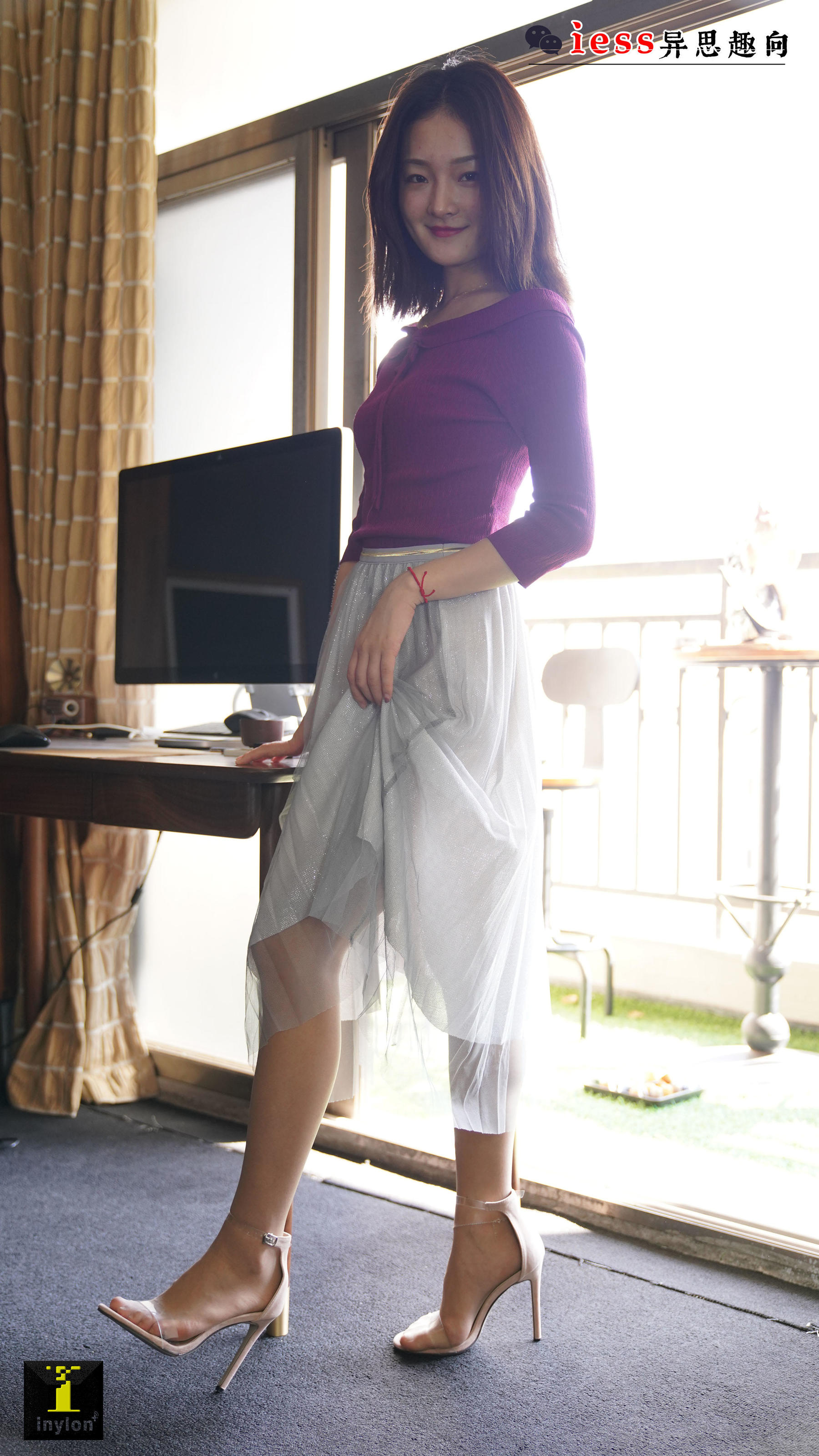 130 模特格格 《会透光的裙子》-图69