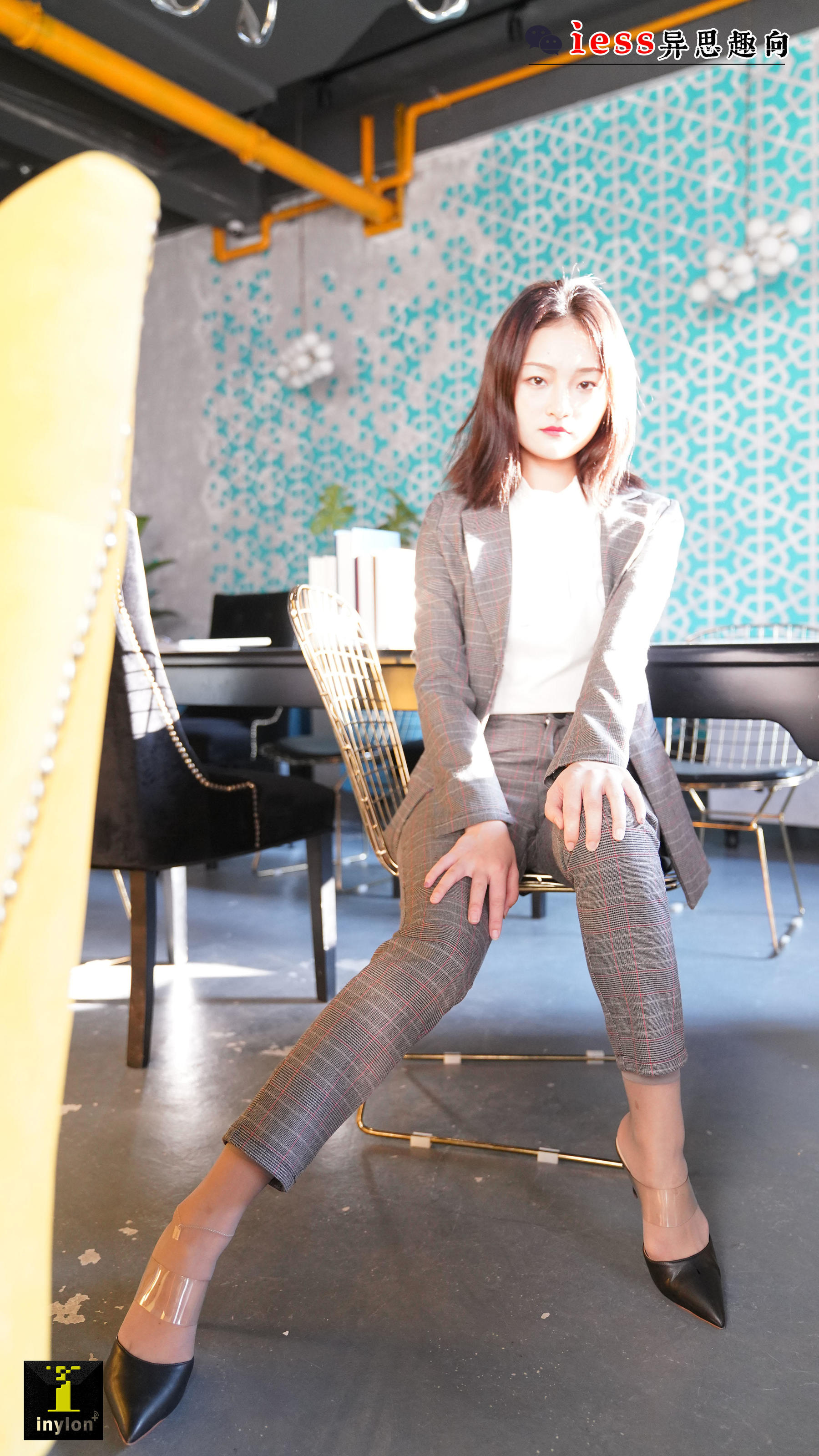 131 模特格格 《短灰丝》-图16