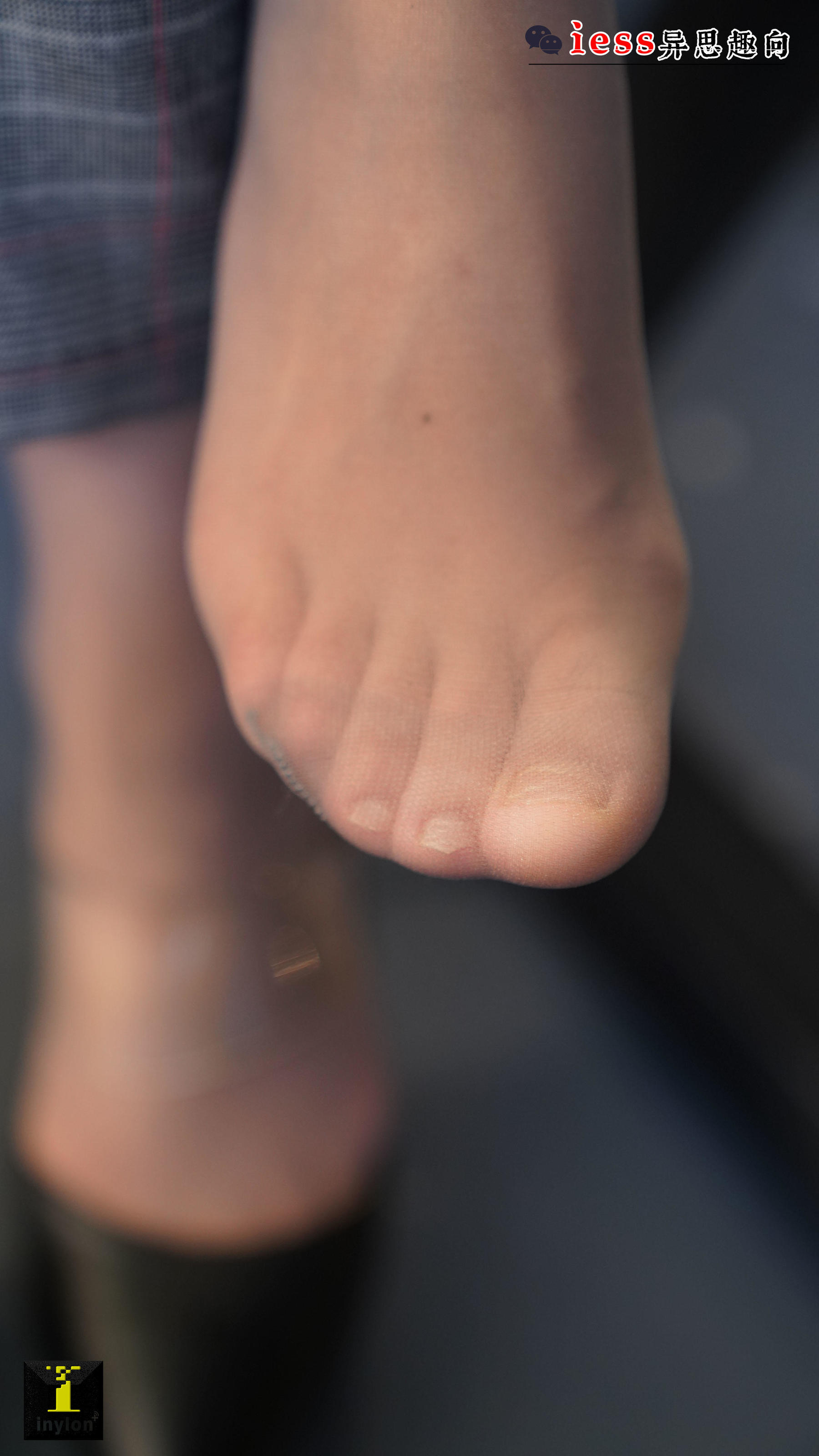 132 模特格格 《精彩的短灰丝特写》-图27