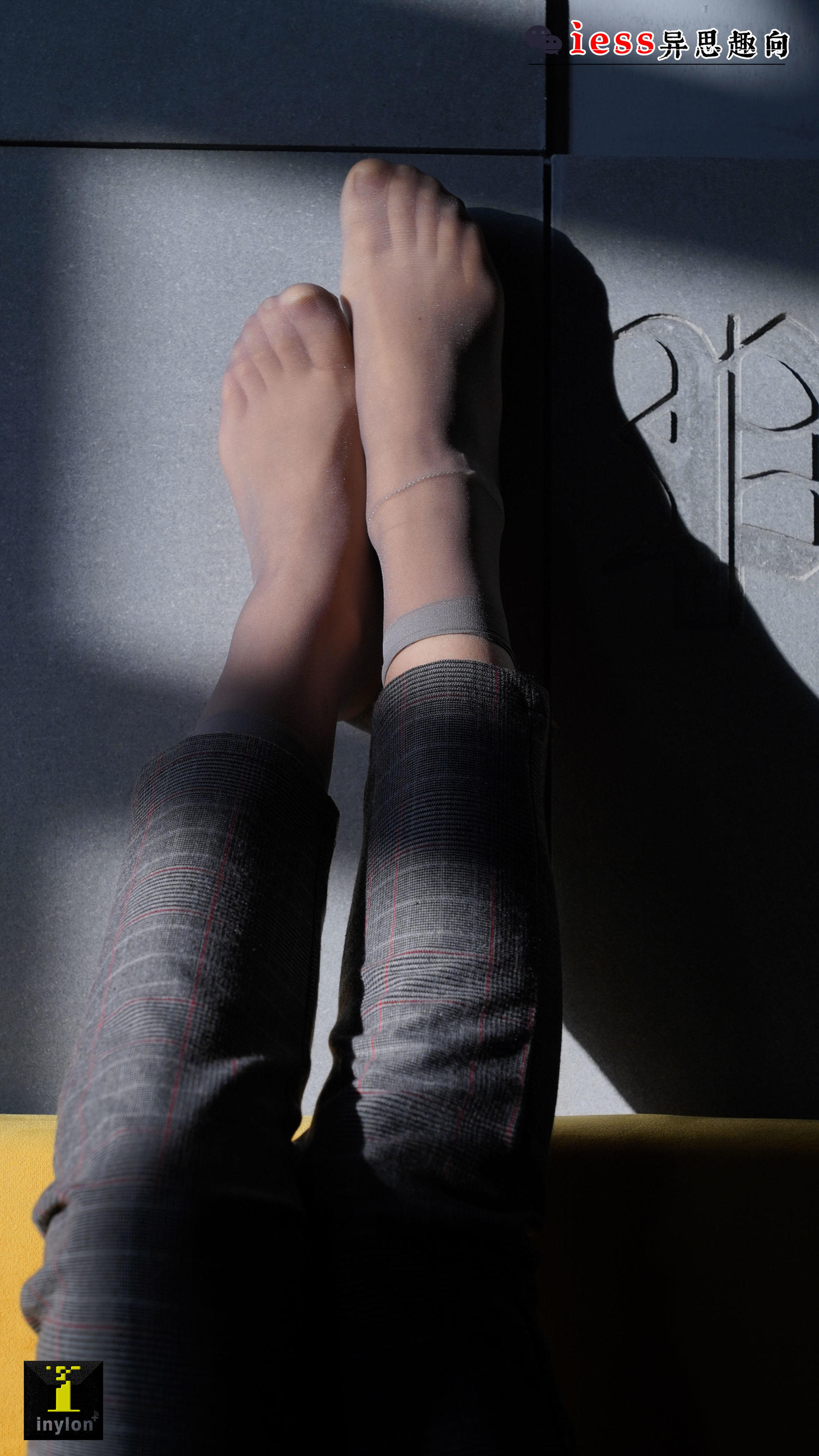 132 模特格格 《精彩的短灰丝特写》-图54