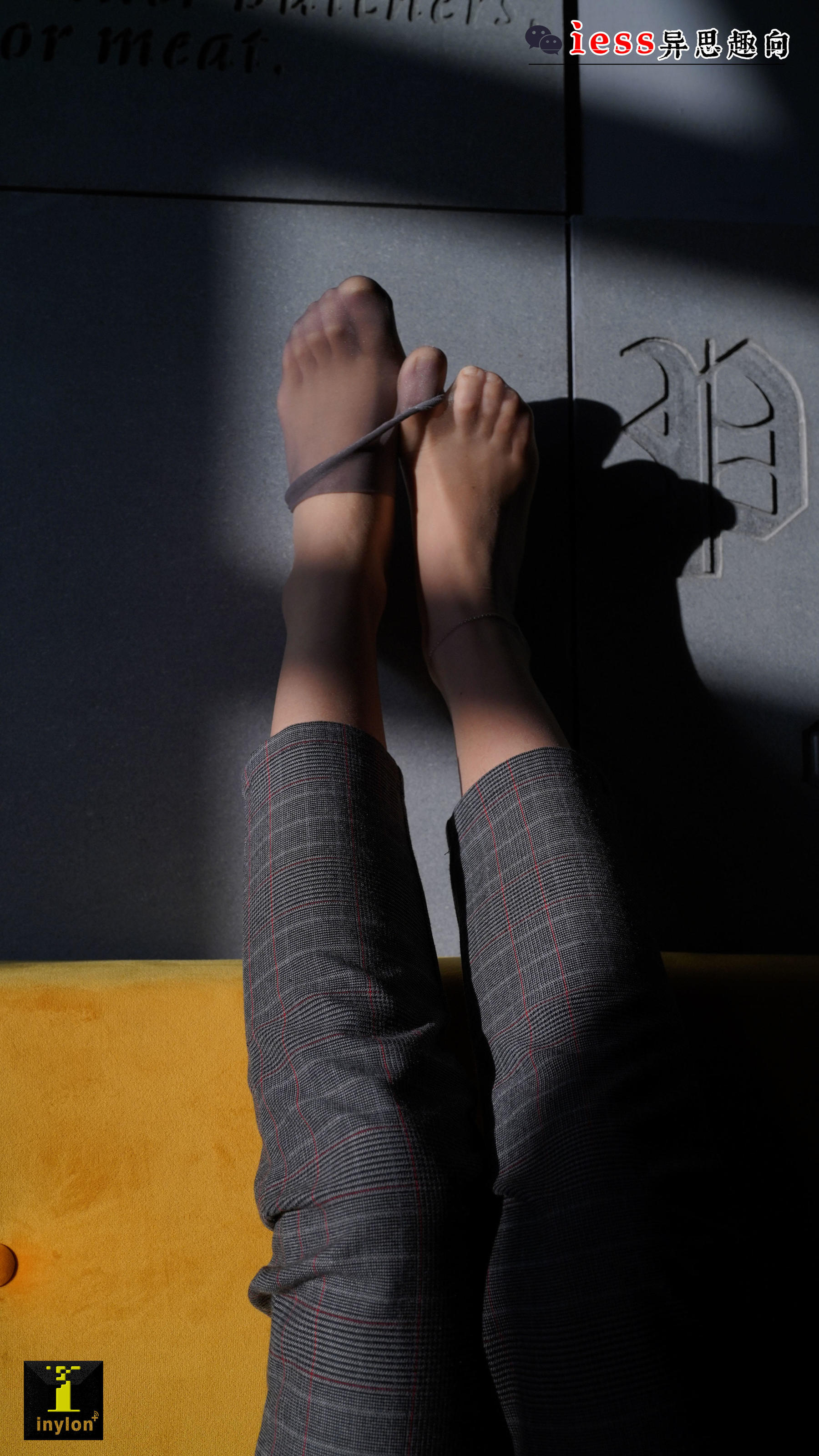 132 模特格格 《精彩的短灰丝特写》-图65