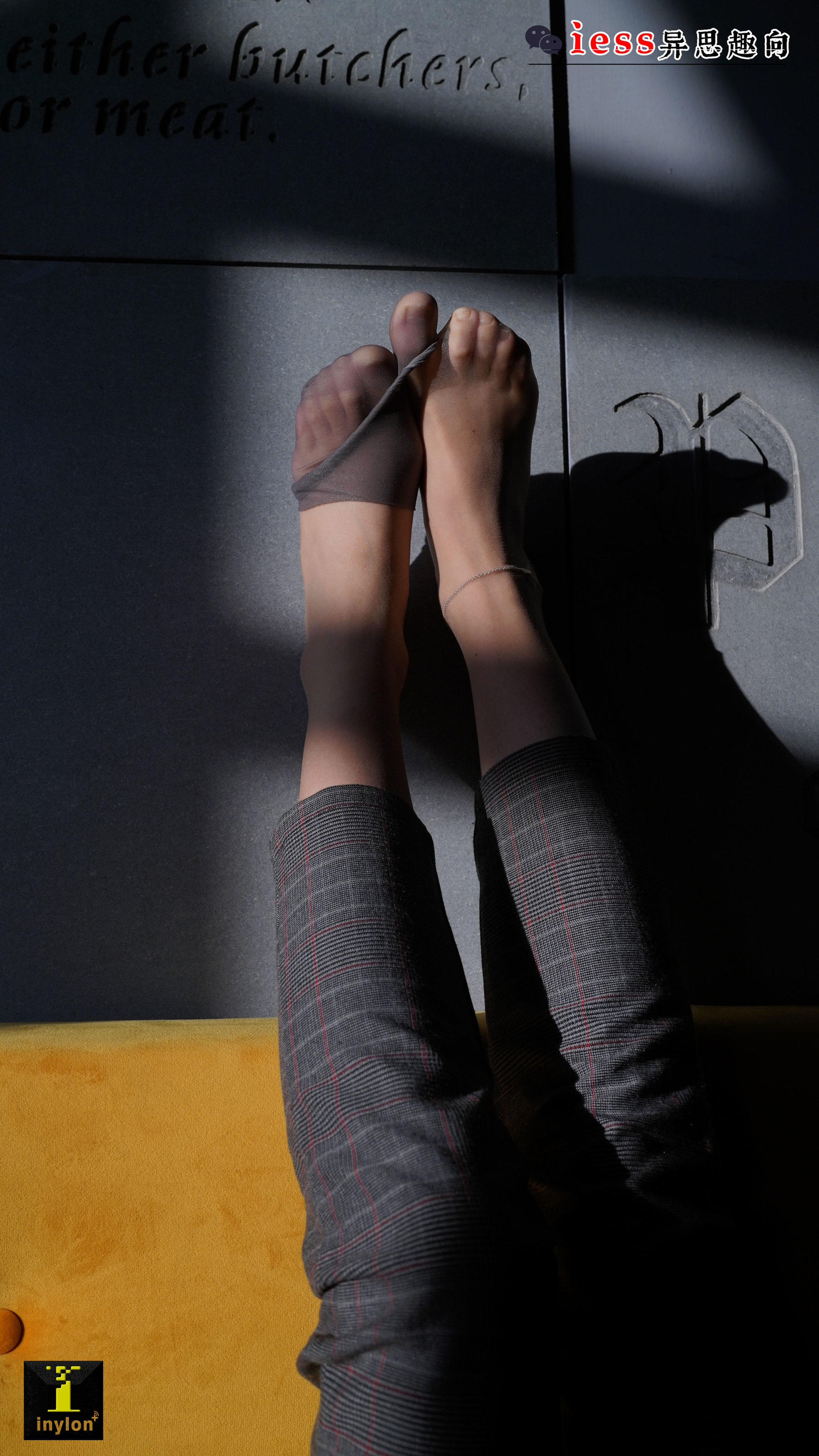 132 模特格格 《精彩的短灰丝特写》-图67