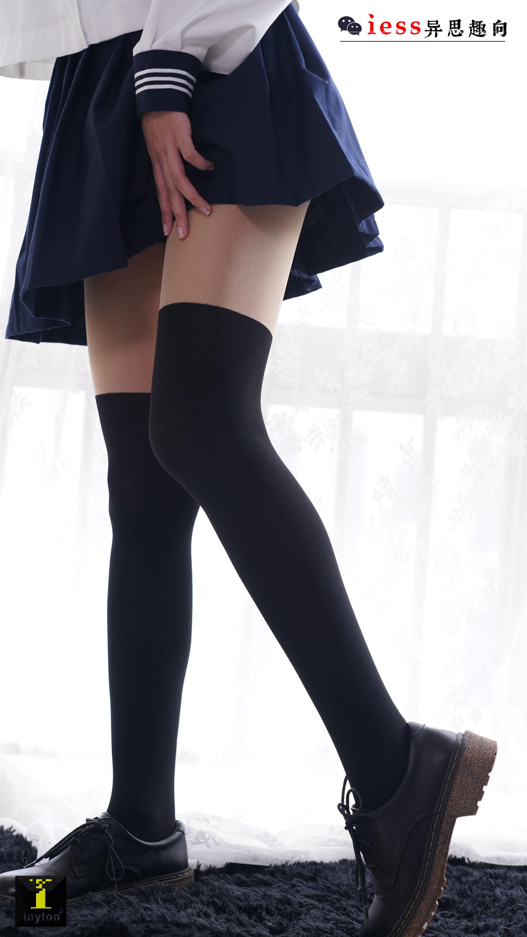 133 模特森爷 《假双短JK袜》-图28