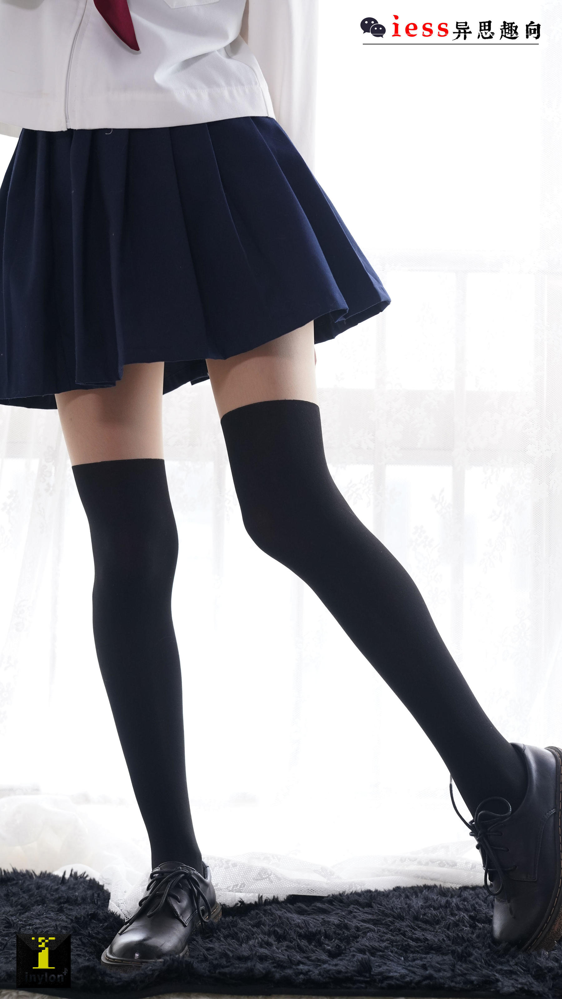 133 模特森爷 《假双短JK袜》-图30