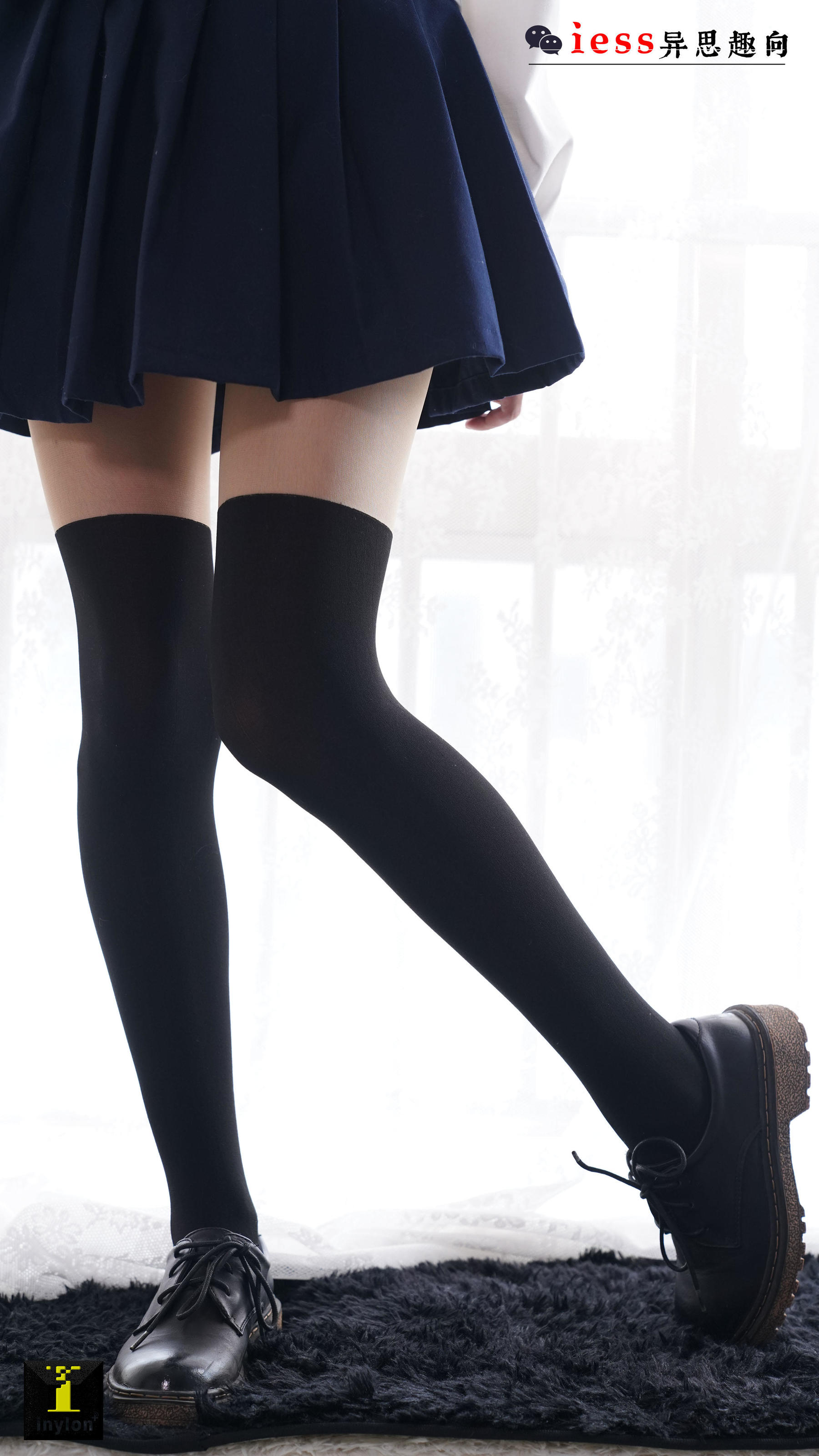 133 模特森爷 《假双短JK袜》-图35